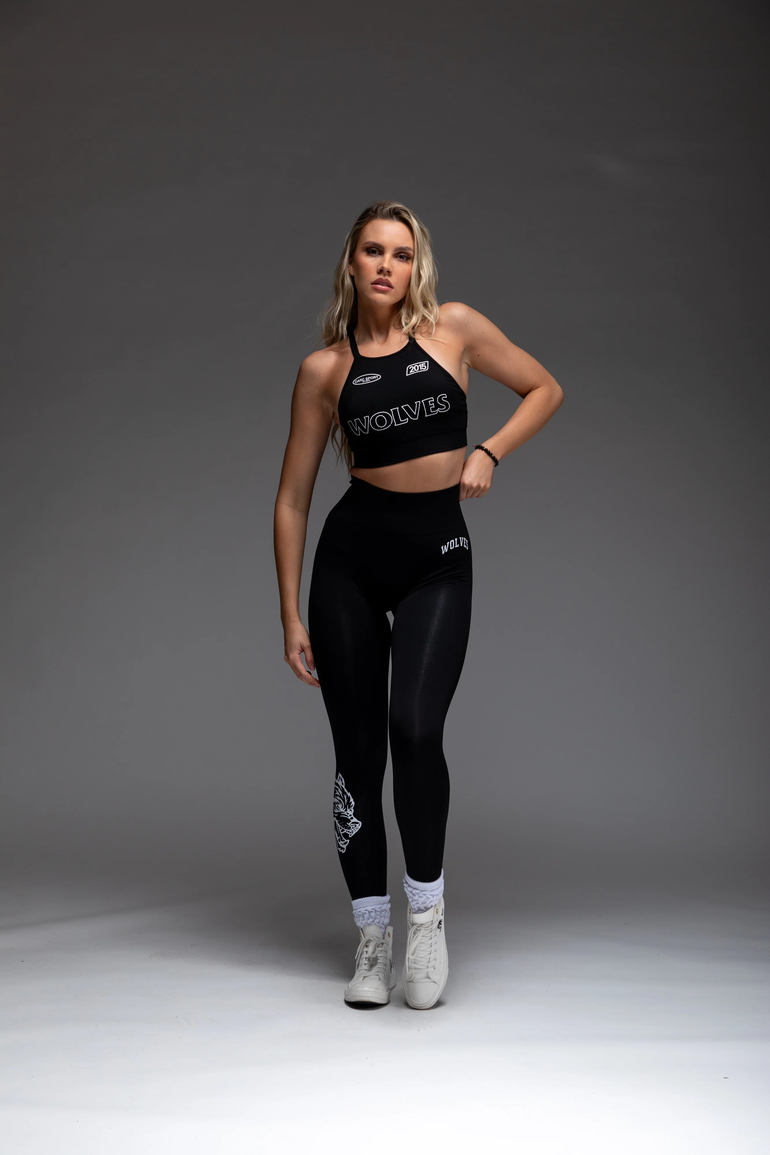 Faster "Everson Seamless" High Neck Bra in Black - Image 5