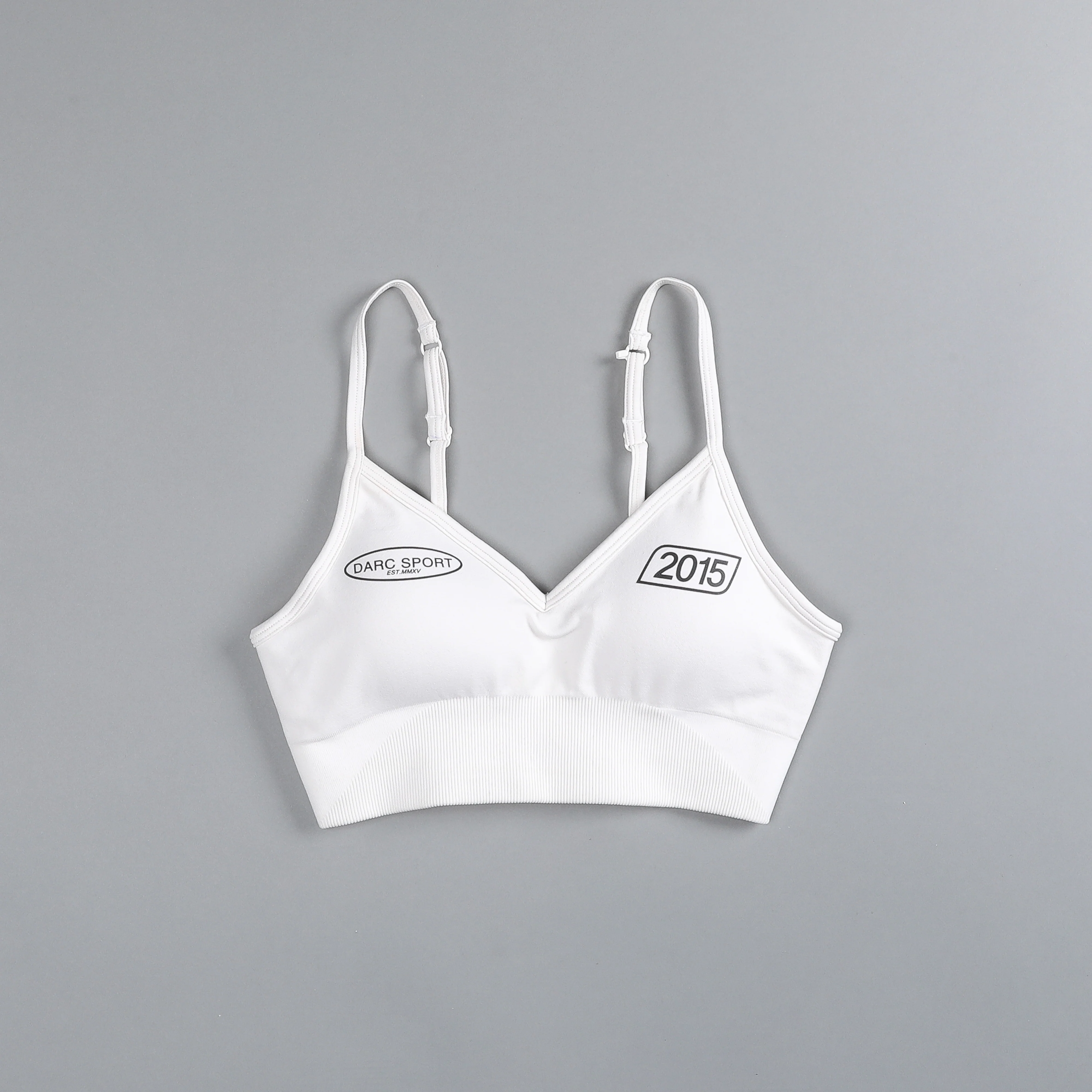 Faster "Everson Seamless" Sports Bra in Stone - Image 3