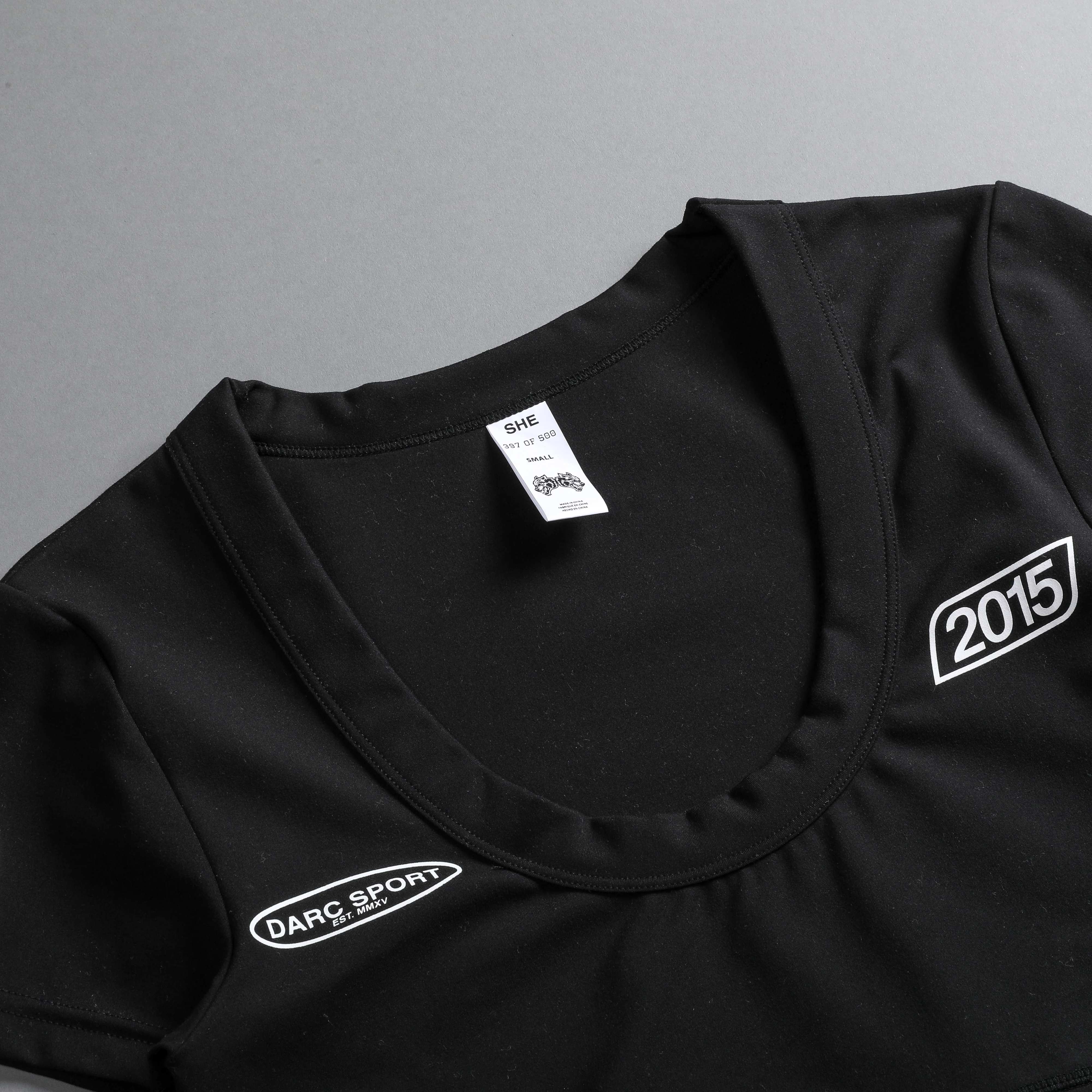 Faster S/S Grace "Energy" Top in Black - Image 8