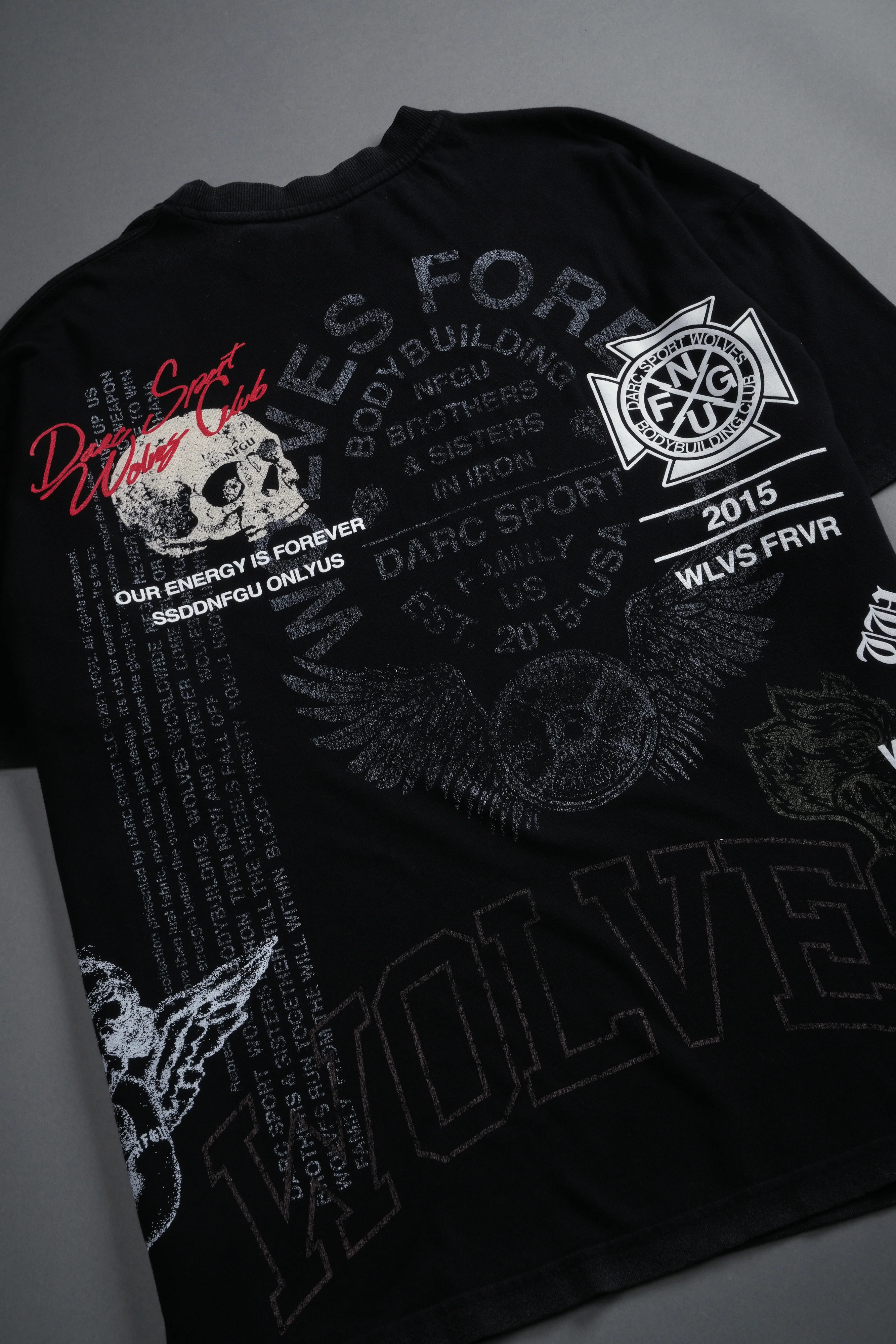 Fearless NFGU Premium Oversized Tee in Black - Image 10