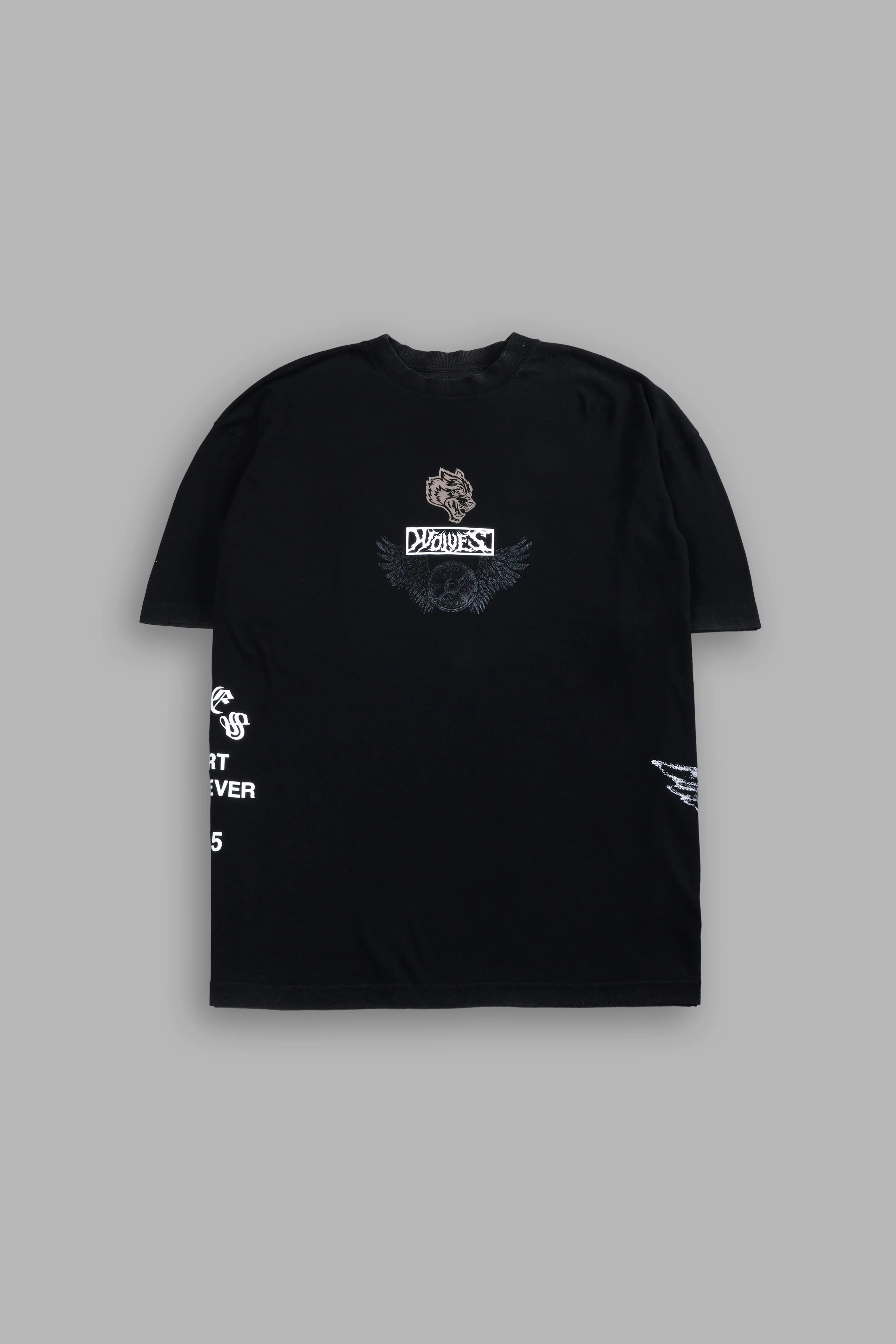 Fearless NFGU Premium Oversized Tee in Black - Image 3