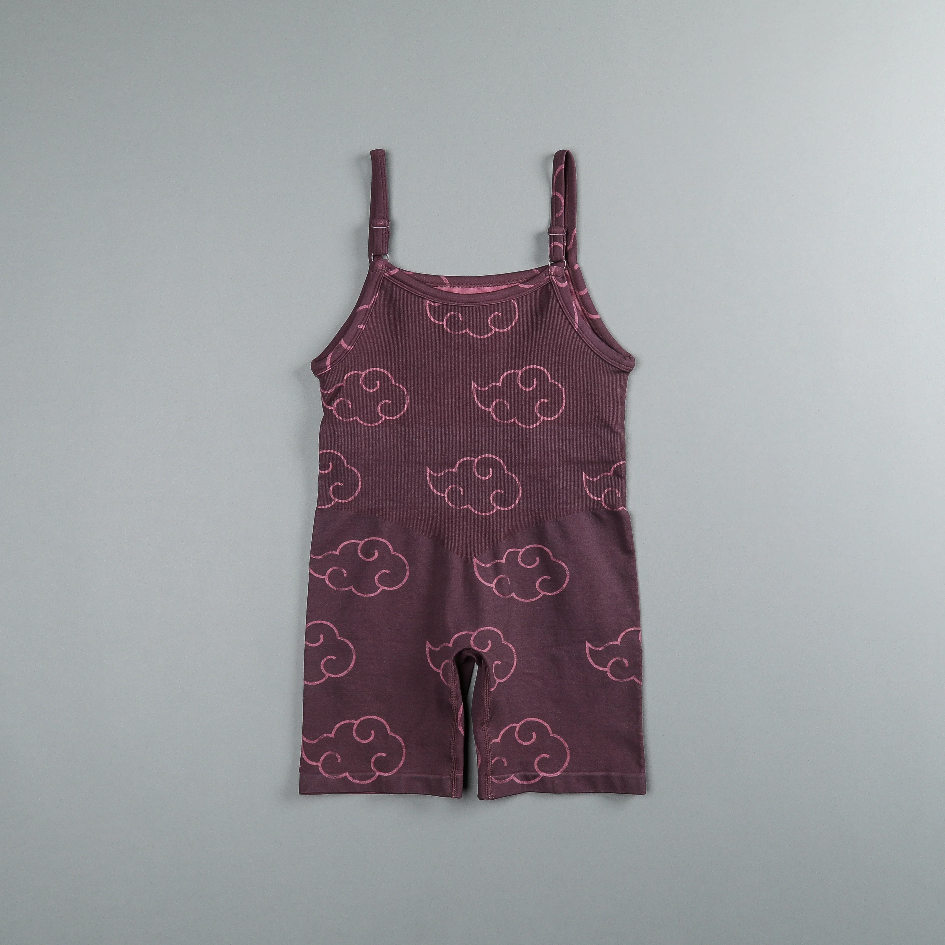 Floating Sonya "Everson Seamless" Bodysuit in Cherry Wine - Image 4