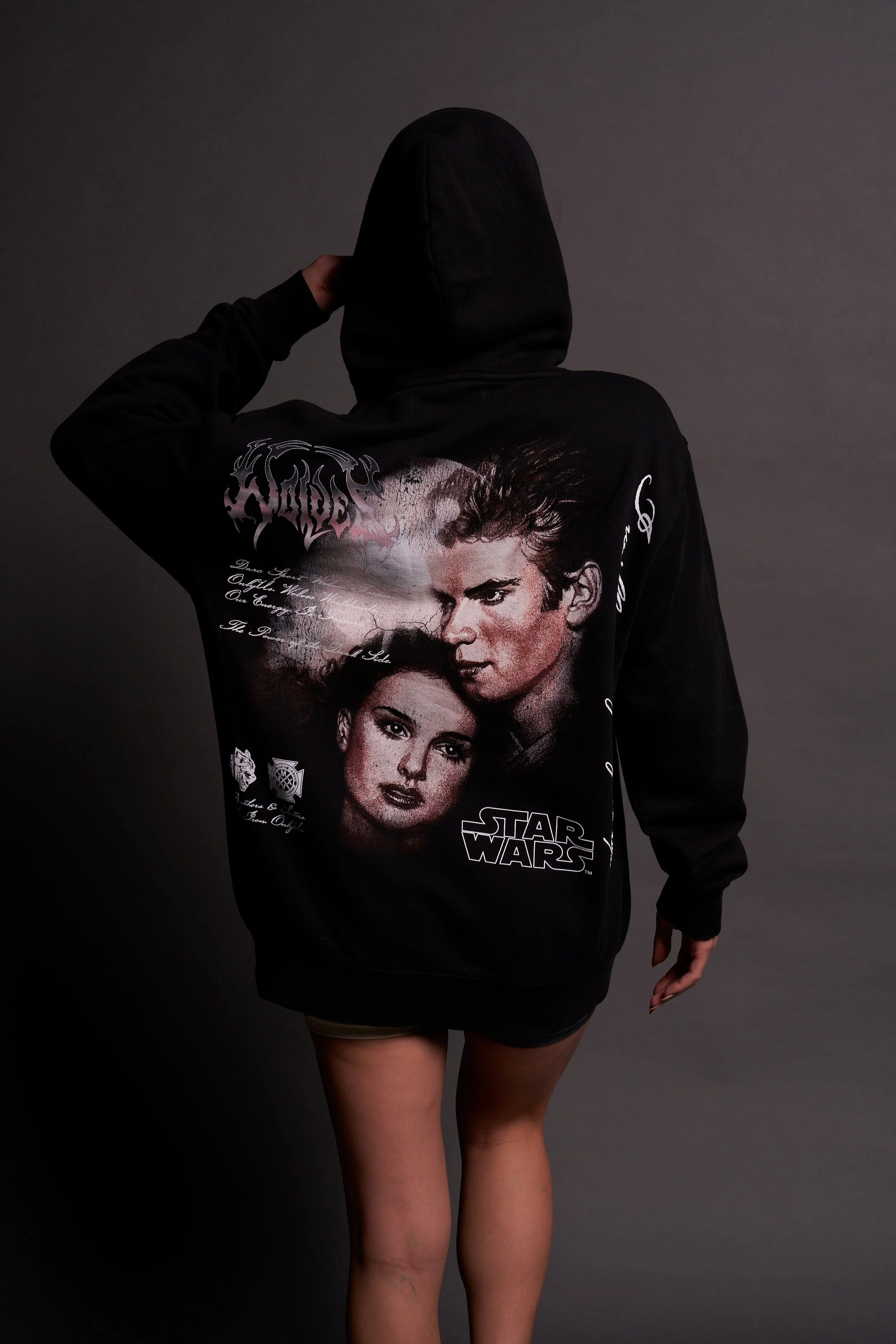 Forbidden Love She "Dakota" Hoodie in Black - Image 2