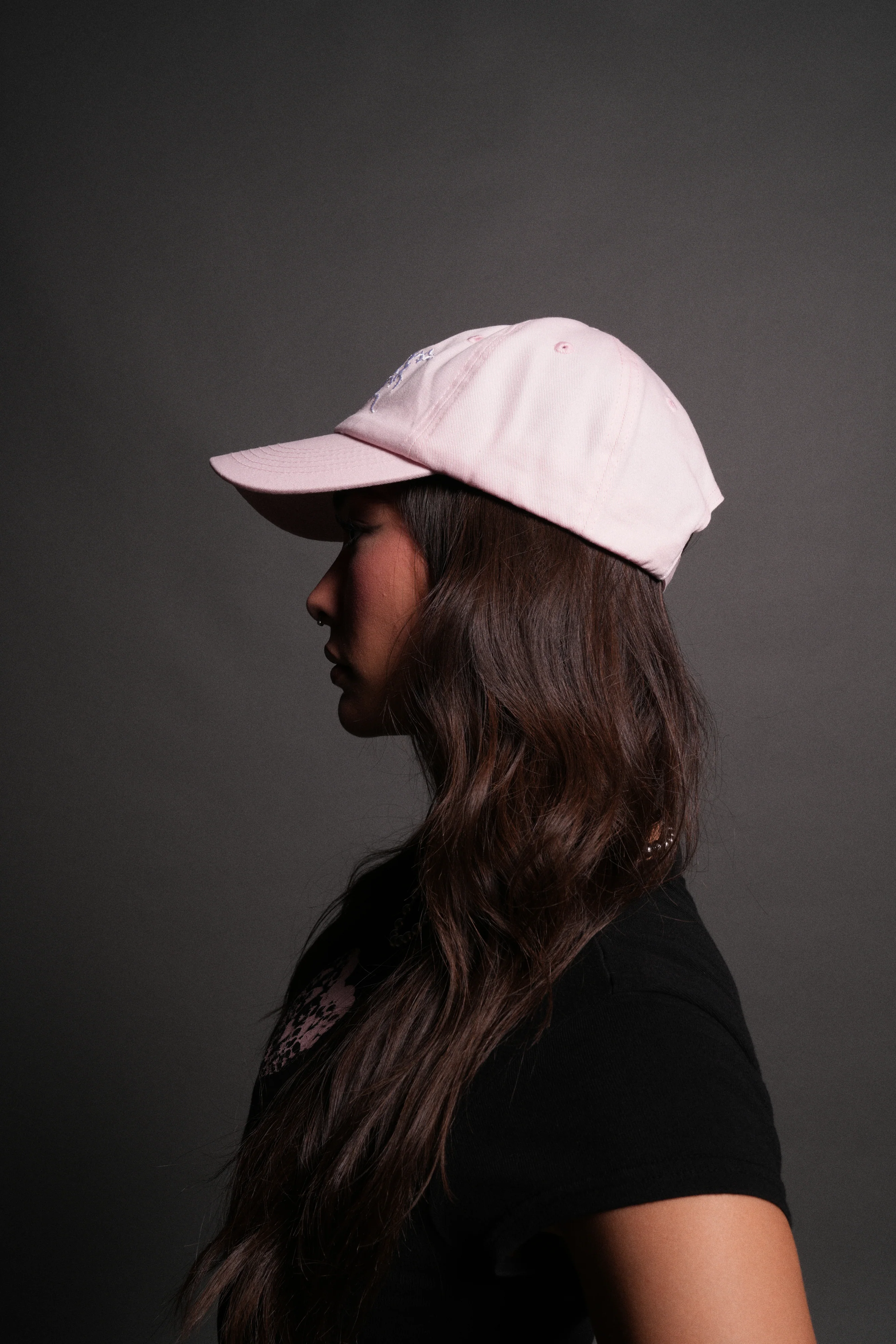 Forged From Iron Dad Hat V2 in Cloud Pink - Image 5