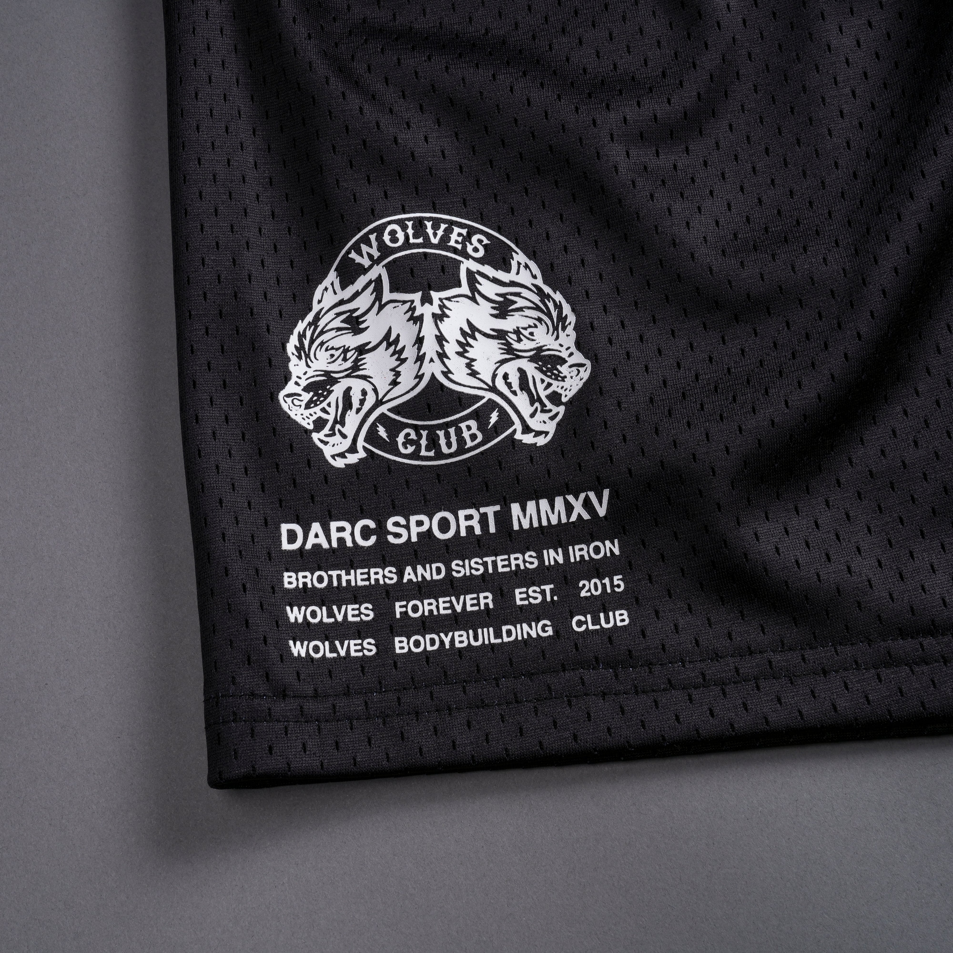 Gaara Mesh Shorts in Black - Image 10