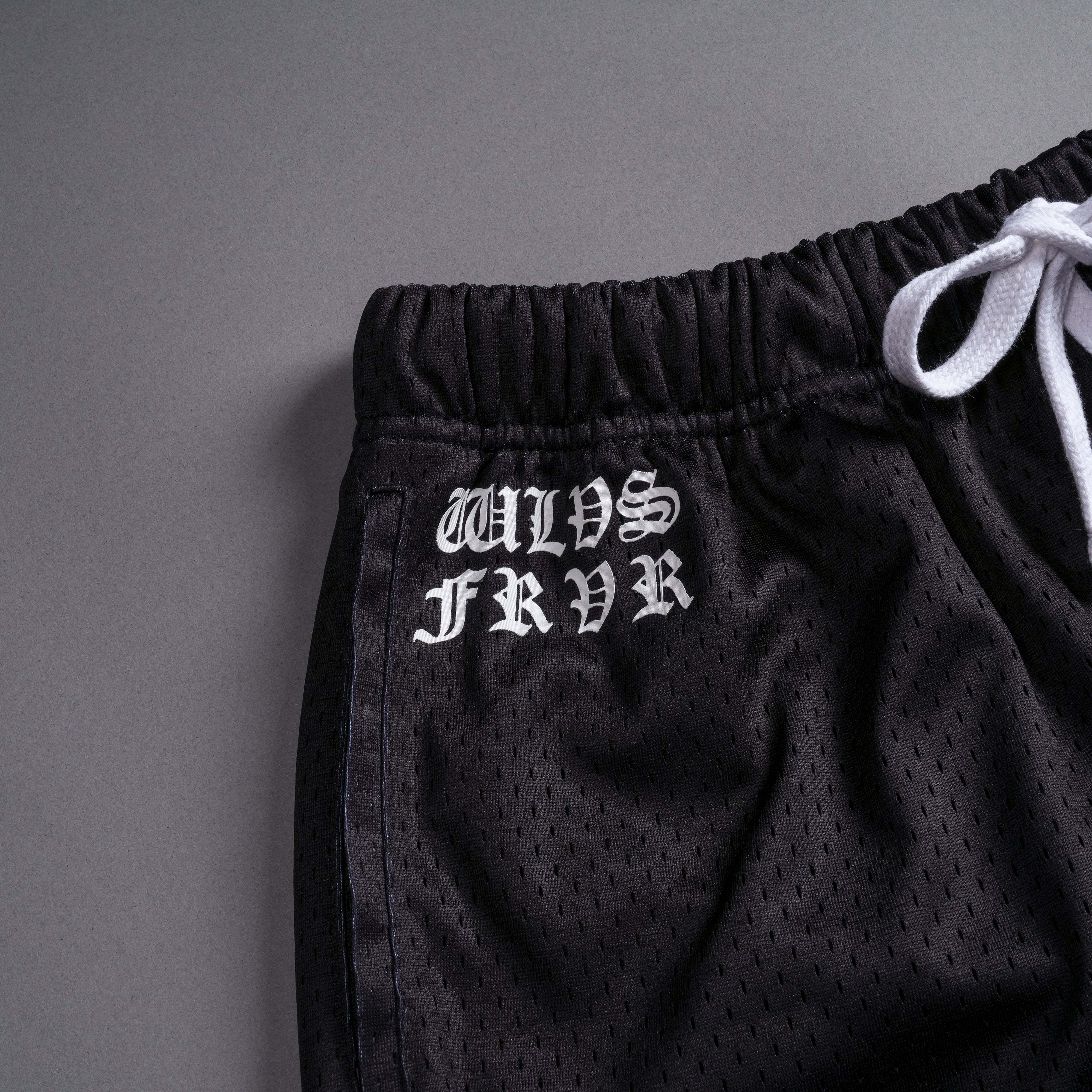Gaara Mesh Shorts in Black - Image 9