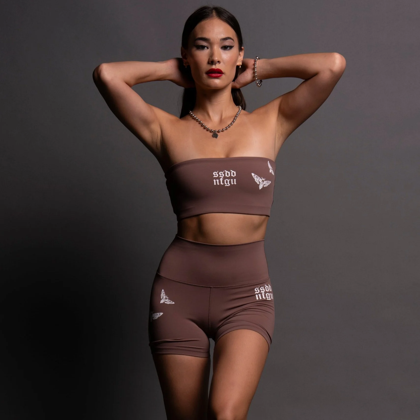 Guidance "Mia" Energy Bandeau in Shadow Mauve - Image 2