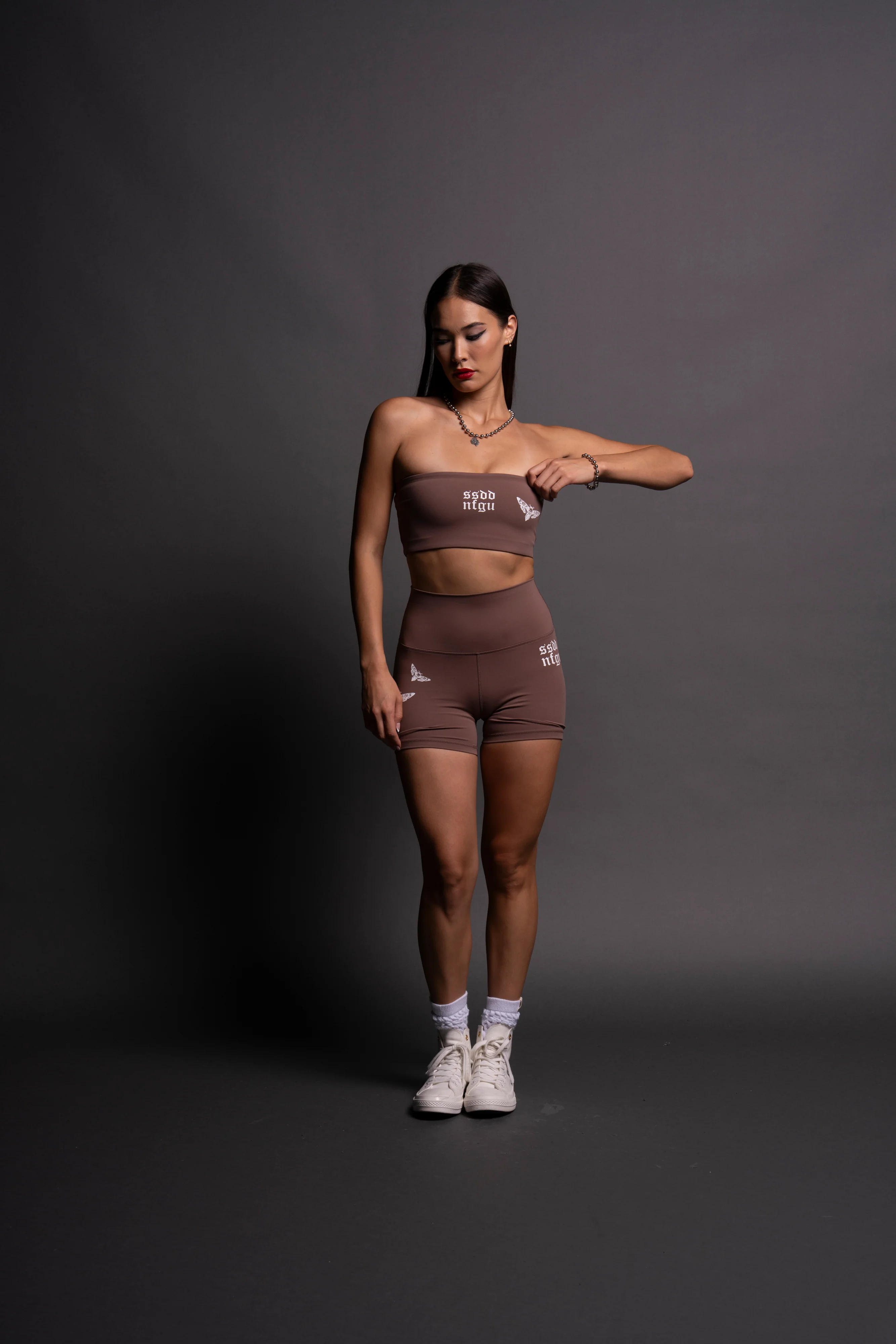 Guidance "Mia" Energy Bandeau in Shadow Mauve - Image 5