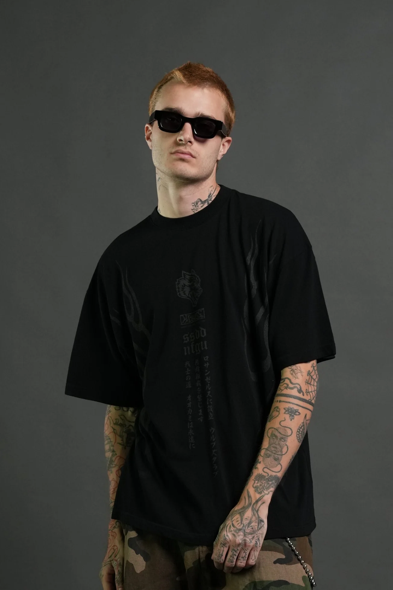Gyomei Forever Premium Oversized Tee in Black - Image 2