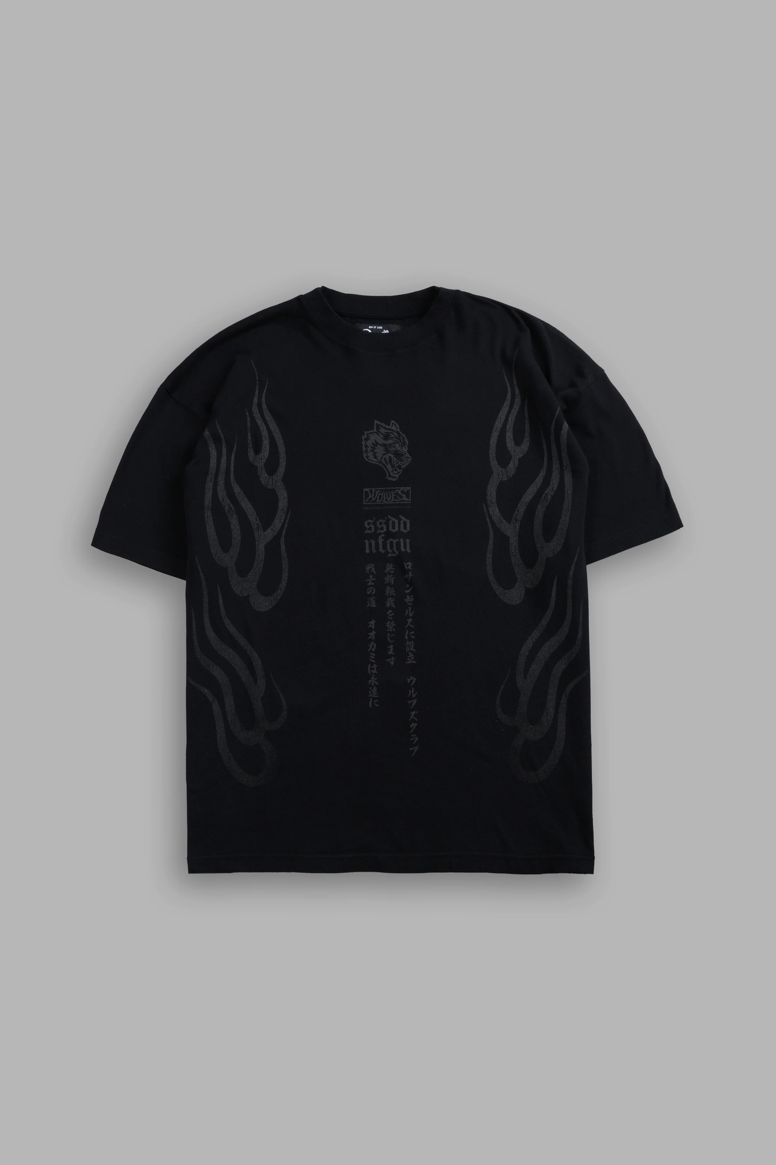 Gyomei Forever Premium Oversized Tee in Black - Image 3