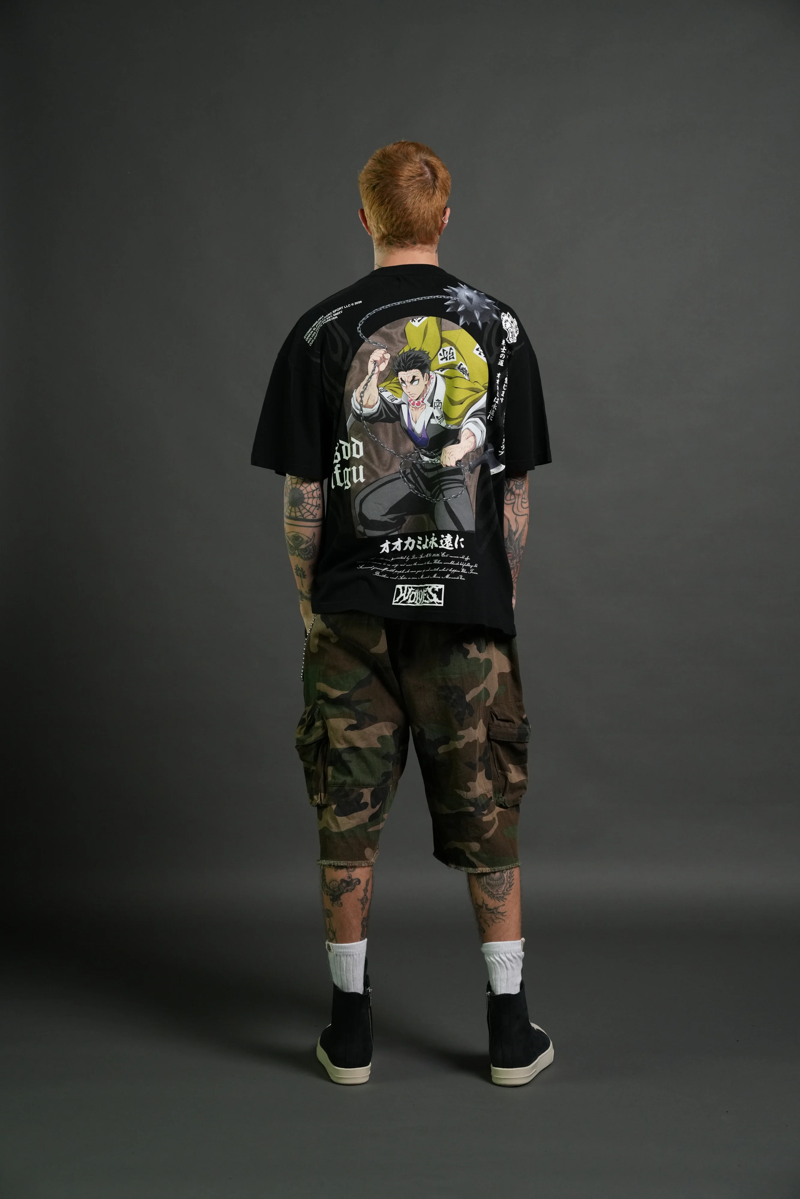 Gyomei Forever Premium Oversized Tee in Black - Image 6