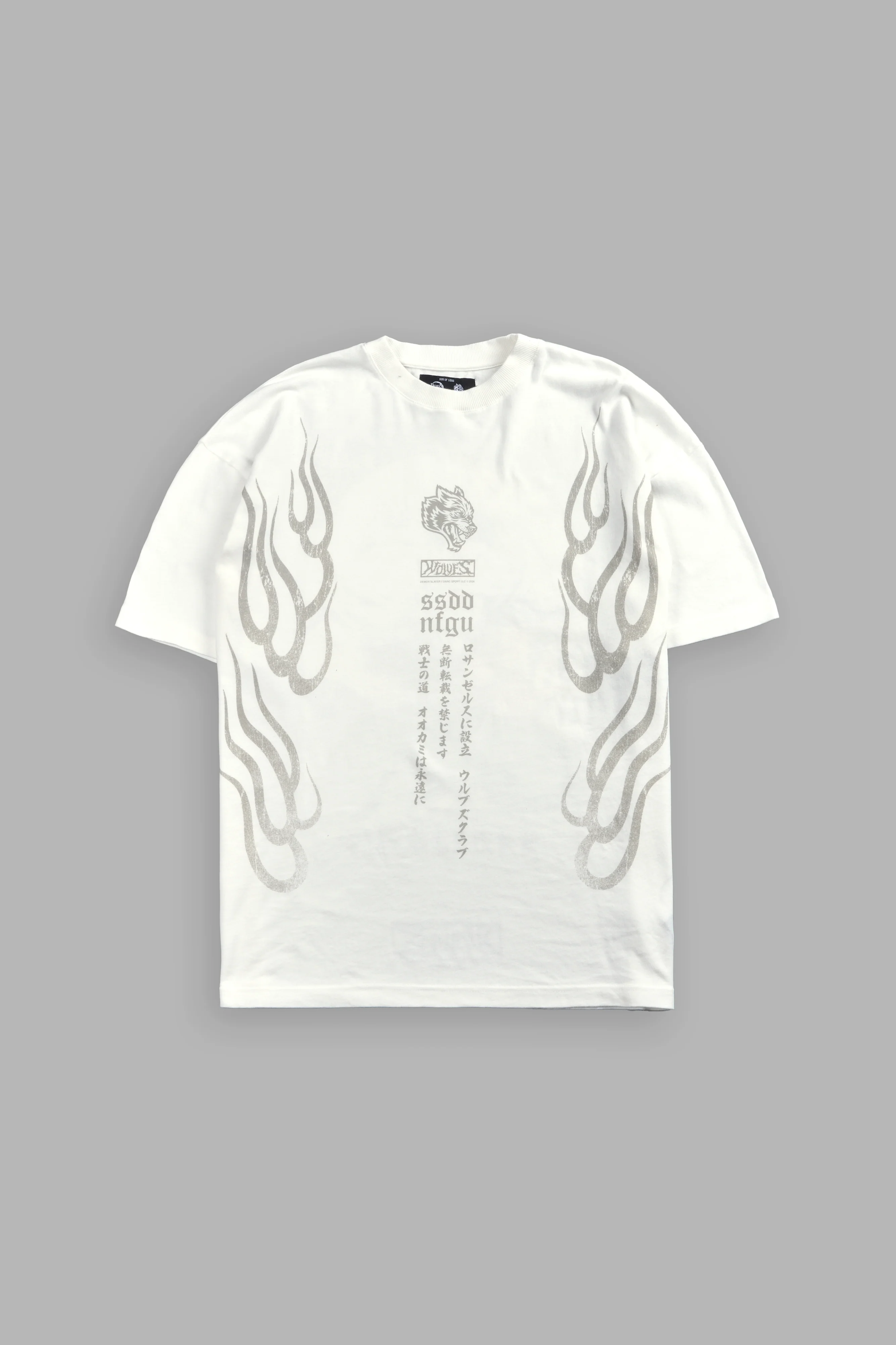 Gyomei Forever Premium Oversized Tee in Cream - Image 3