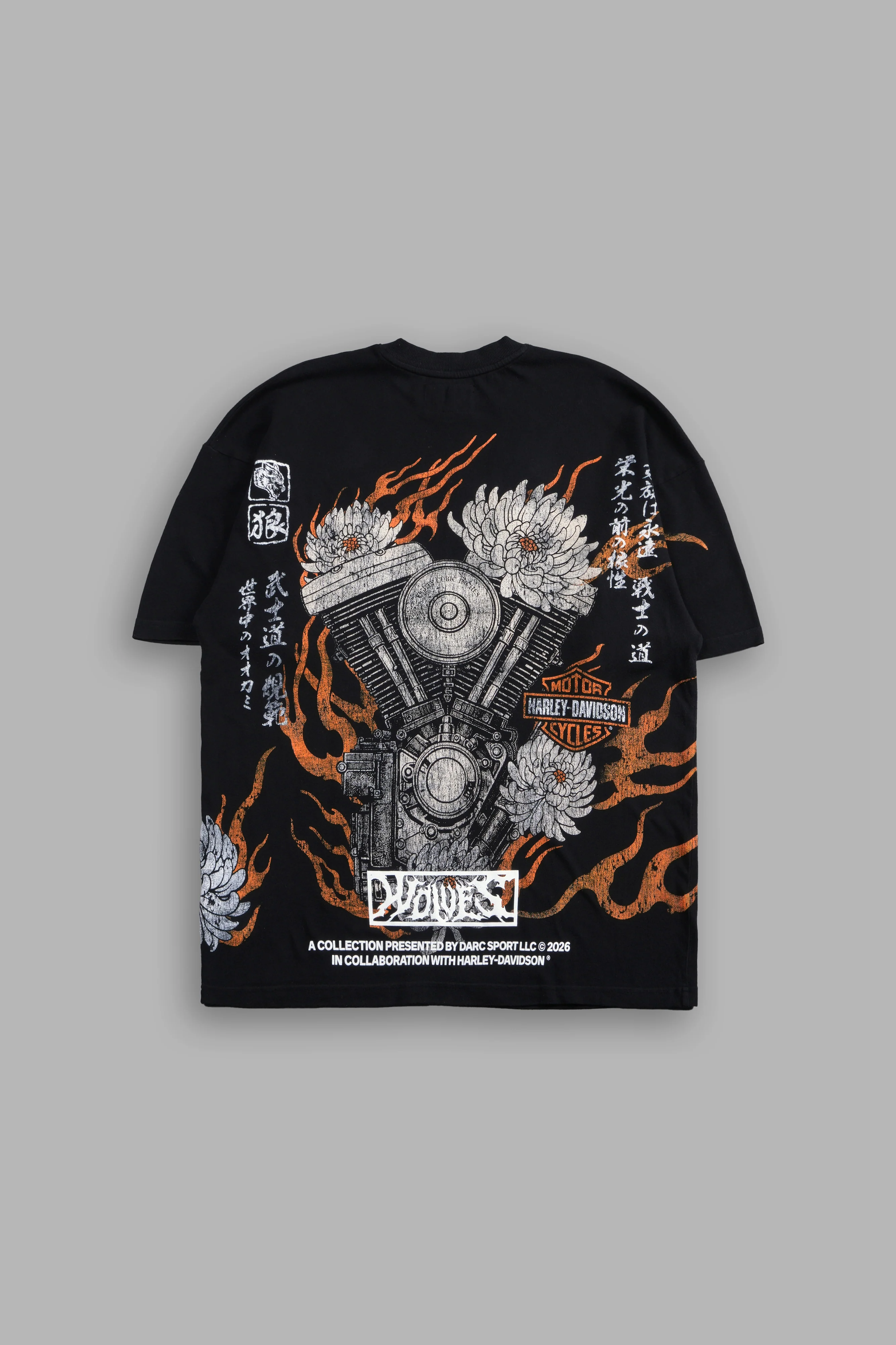 H-D Bushido "Side-By-Side" Tee Box Set in Black - Image 7