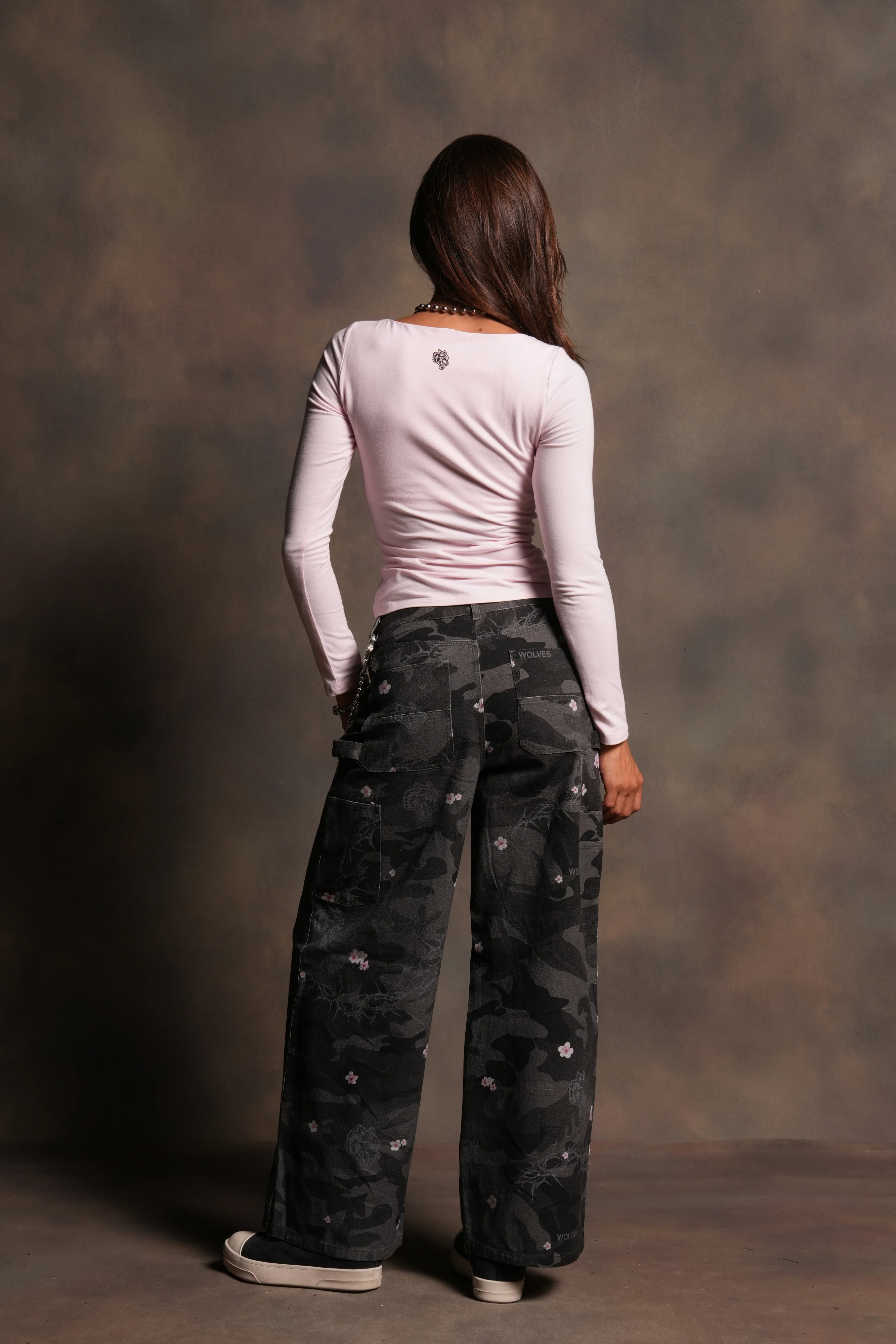H-D Chopper Solay Eden Squareneck Ls in Blush Pink - Image 4