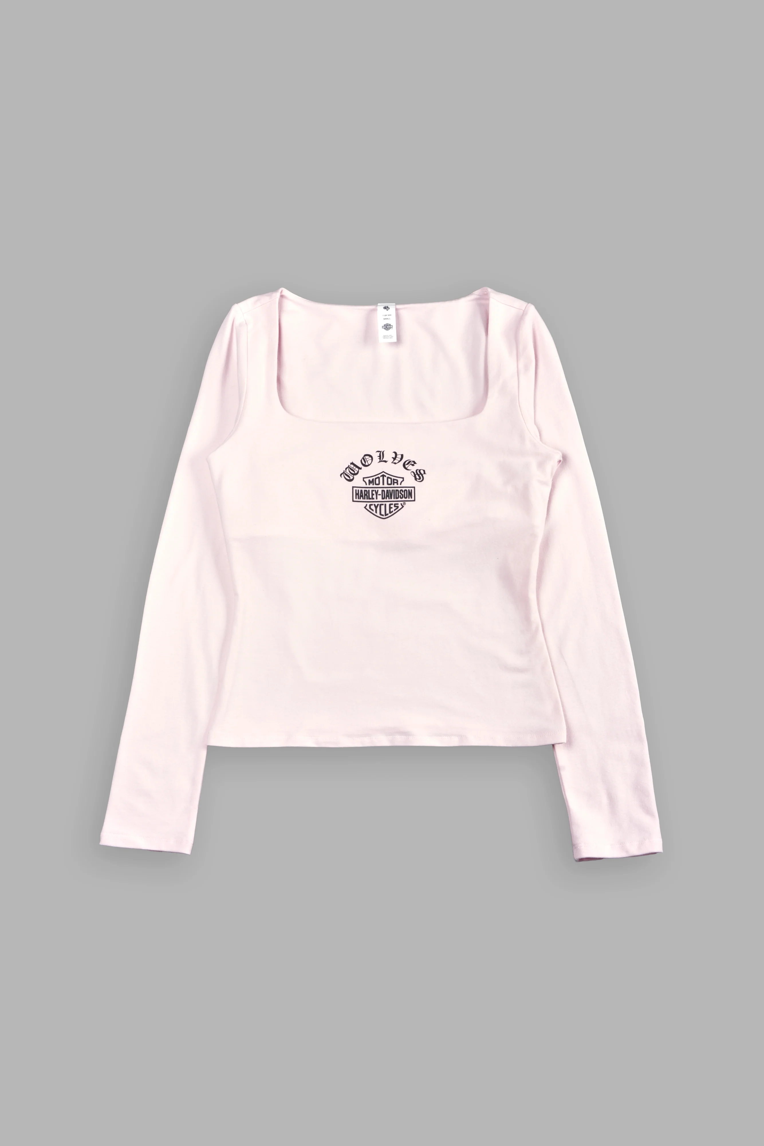 H-D Chopper Solay Eden Squareneck Ls in Blush Pink - Image 7