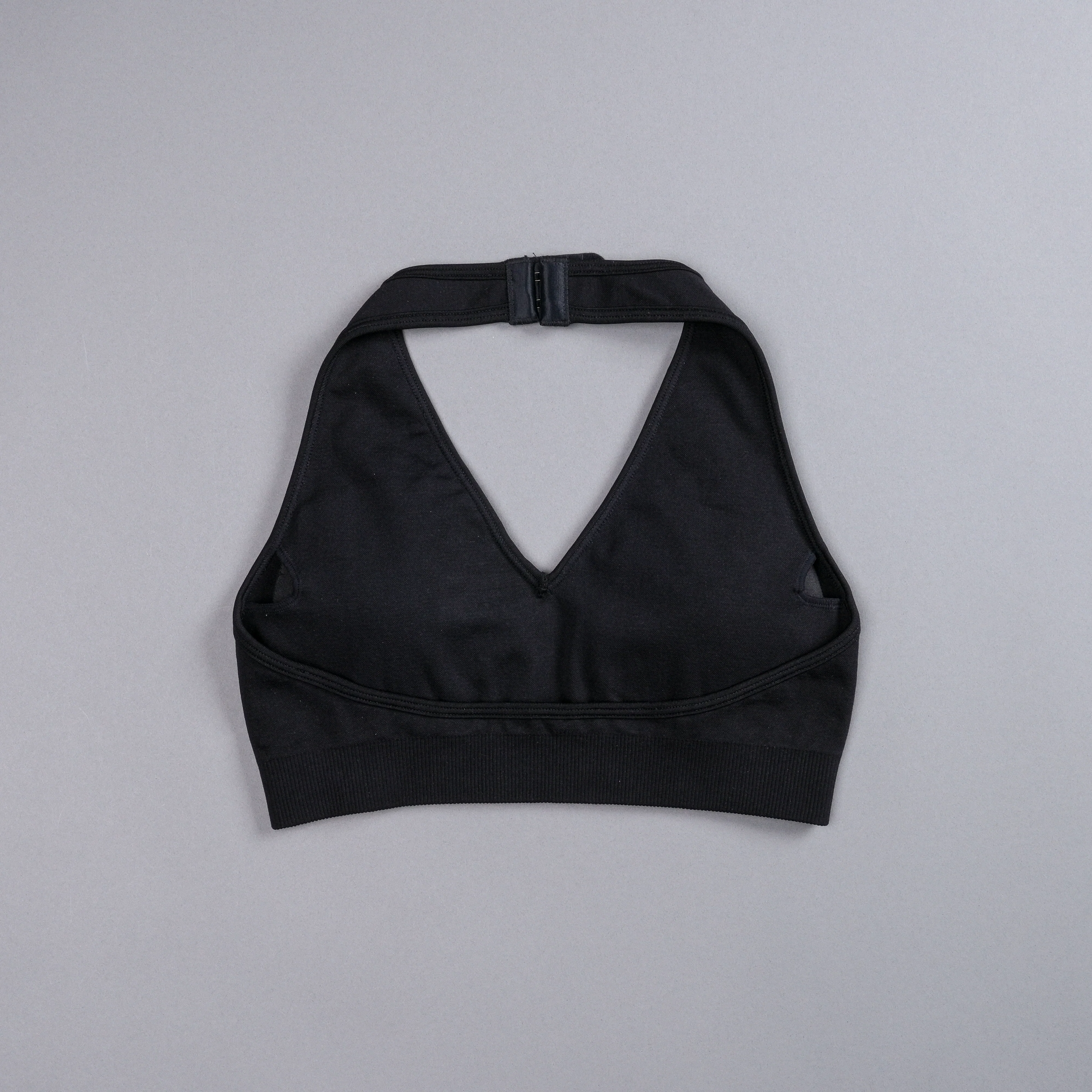 Hardcore "Everson Seamless" Halter Bra in Black - Image 3