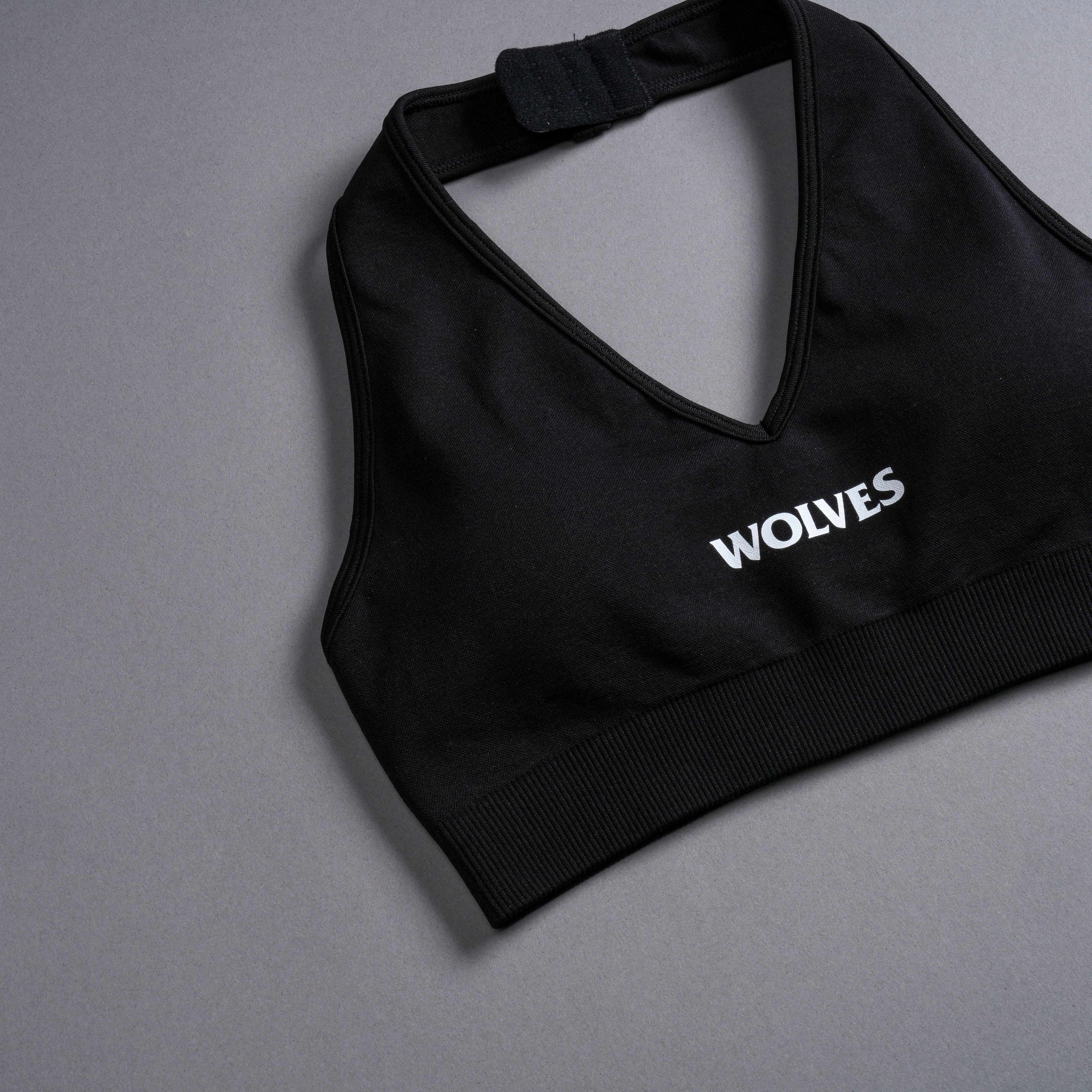 Hardcore "Everson Seamless" Halter Bra in Black - Image 6
