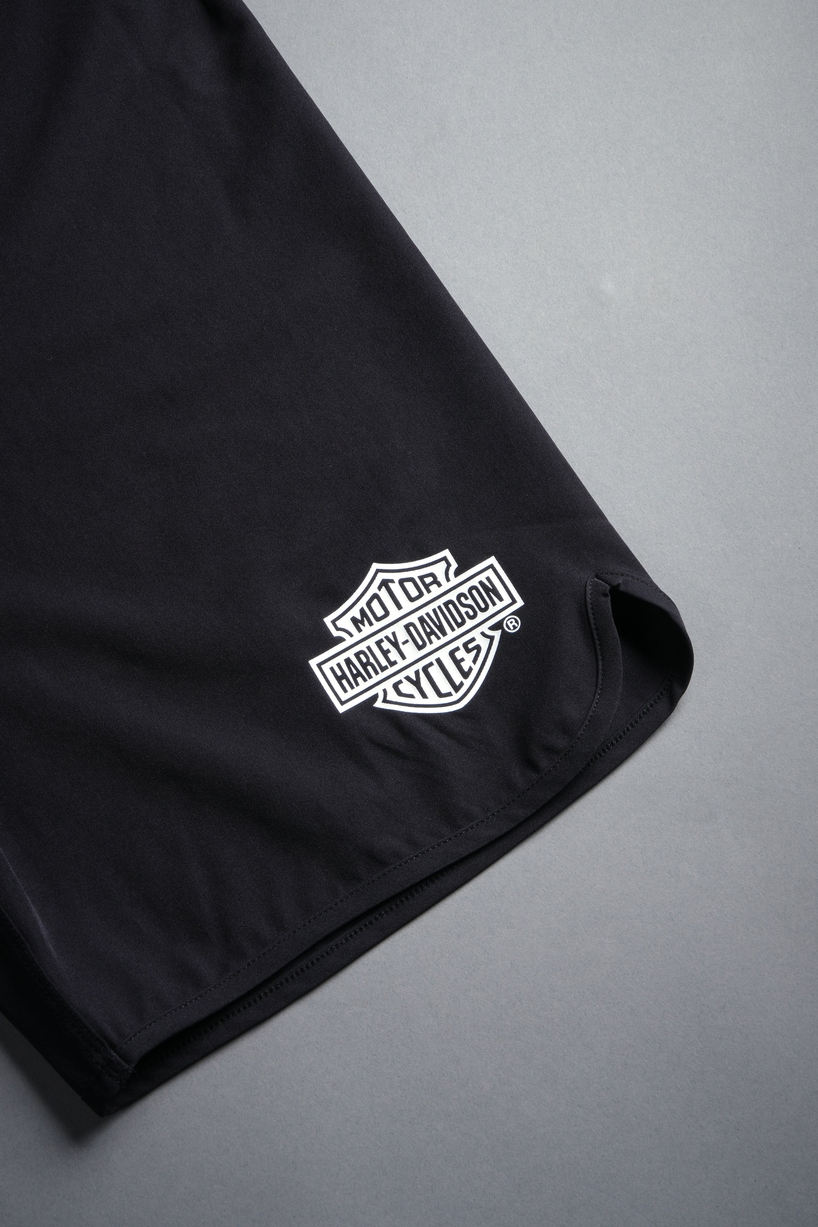 Harley-Davidson Wolves Board Shorts in Black - Image 6