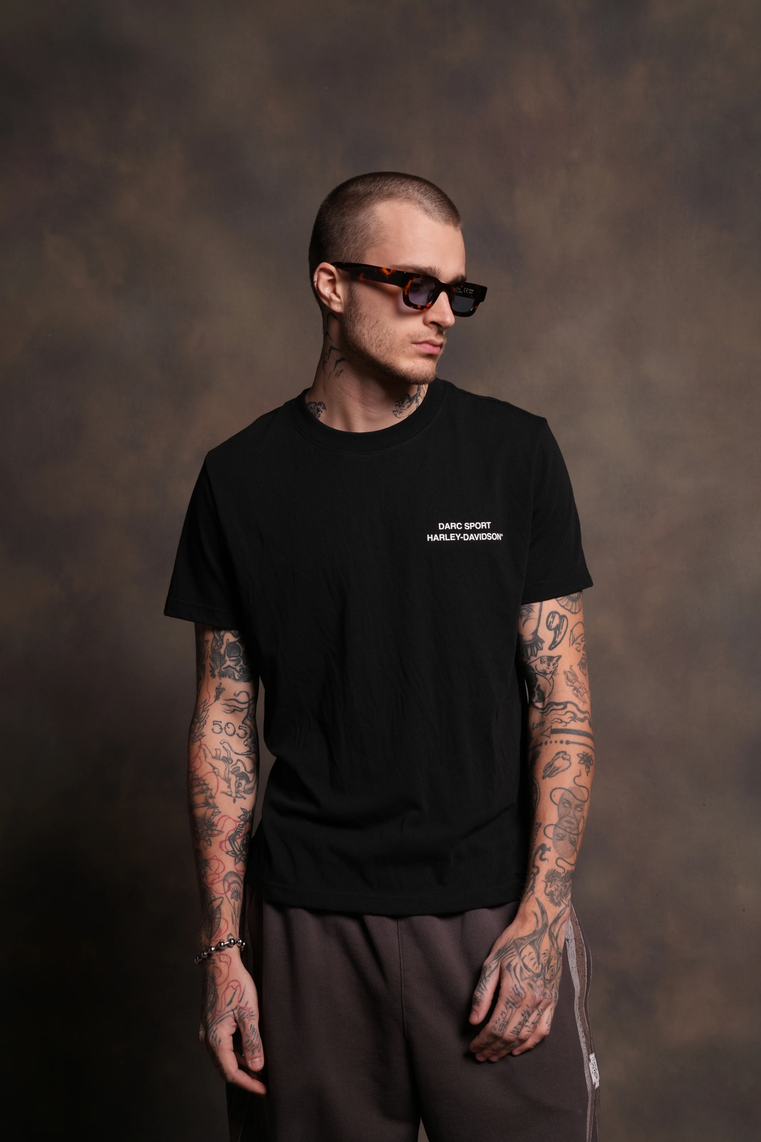 Harley-Davidson X Darc Sport "J. Dean" Premium Tee in Black - Image 2