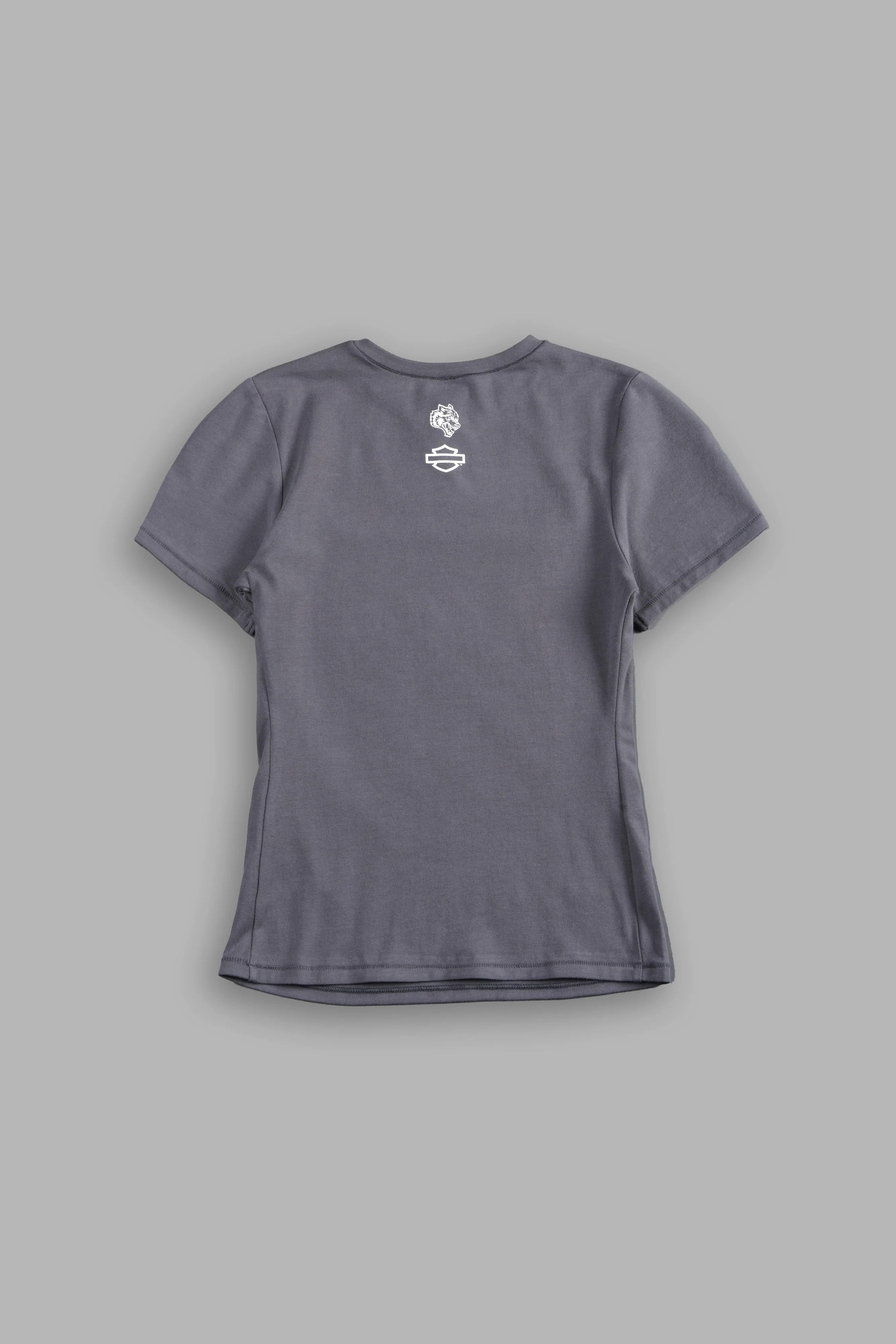 Harley Wolves Eden Ss Tee in Slate Gray - Image 6