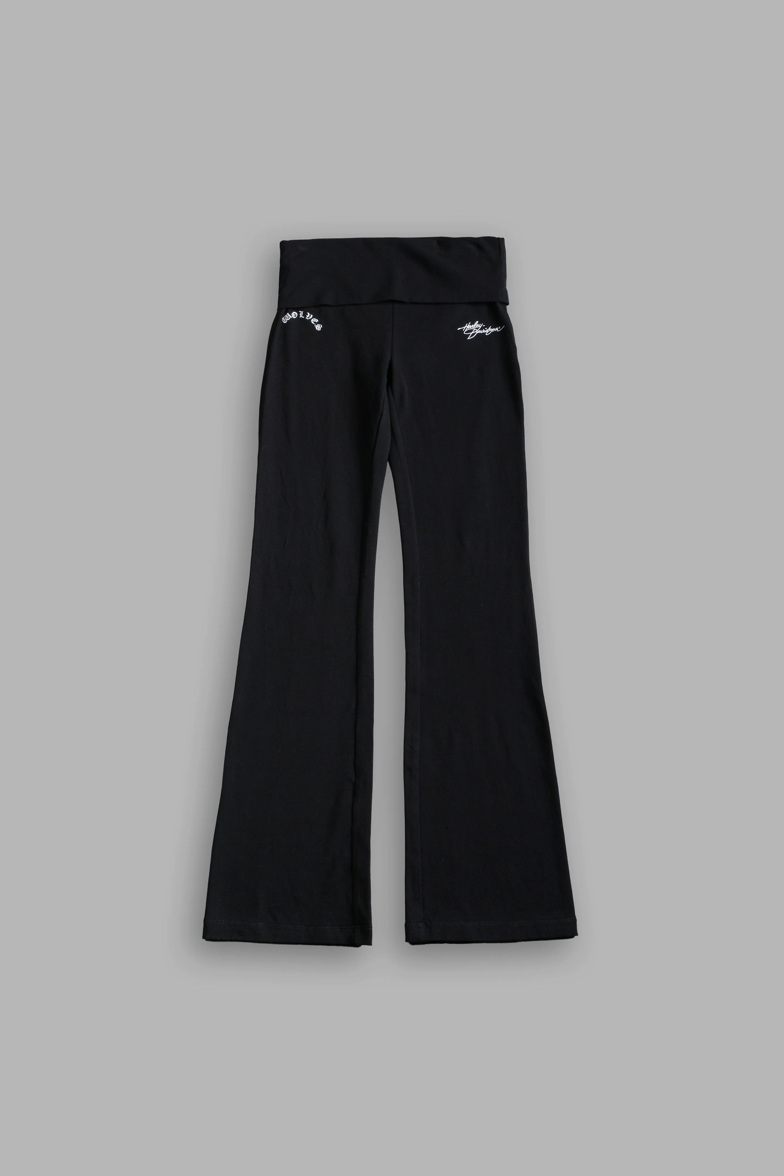 Harley Wolves Romy Foldover Pants in Black - Image 9