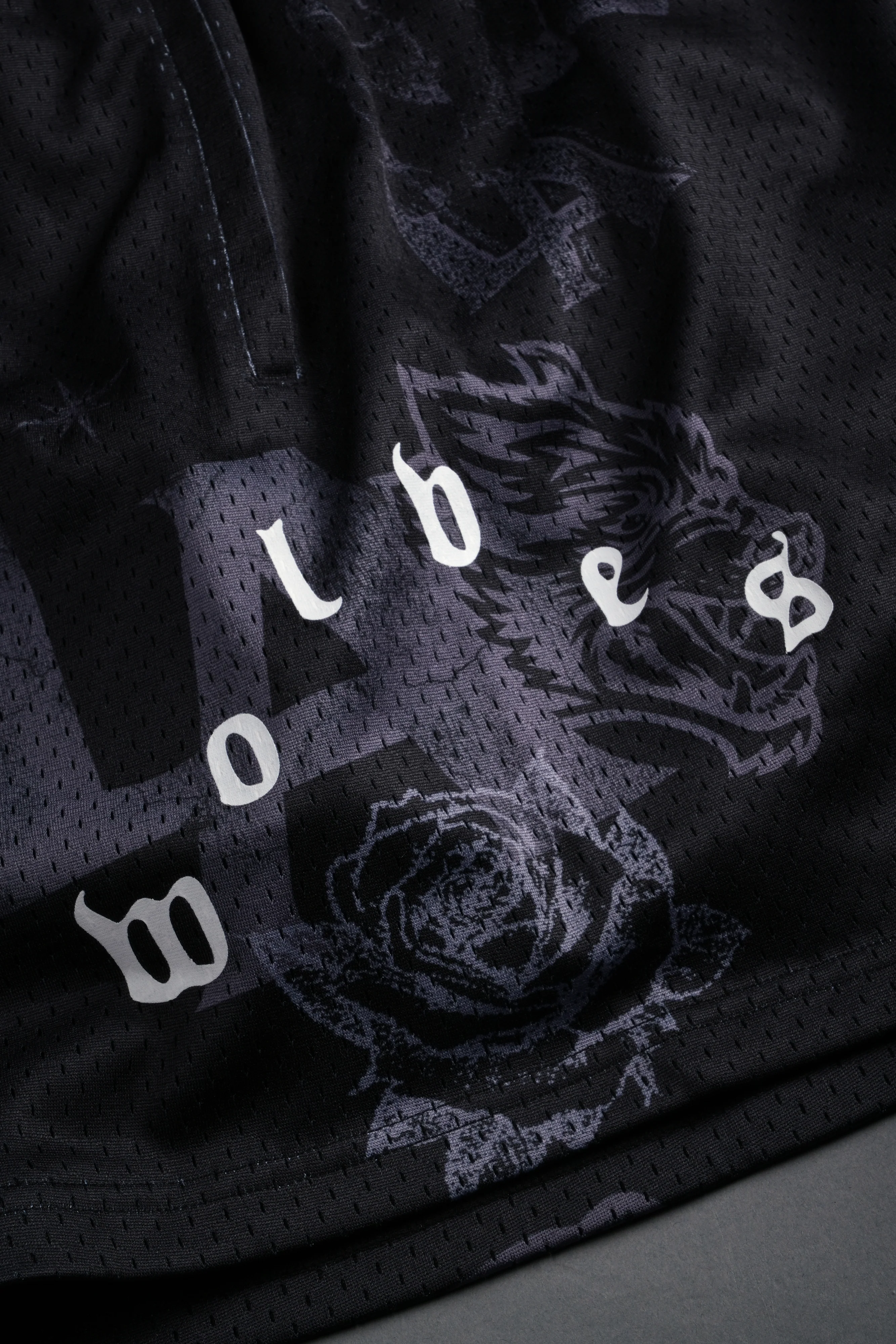 Homage To La Mesh Shorts in Black - Image 8