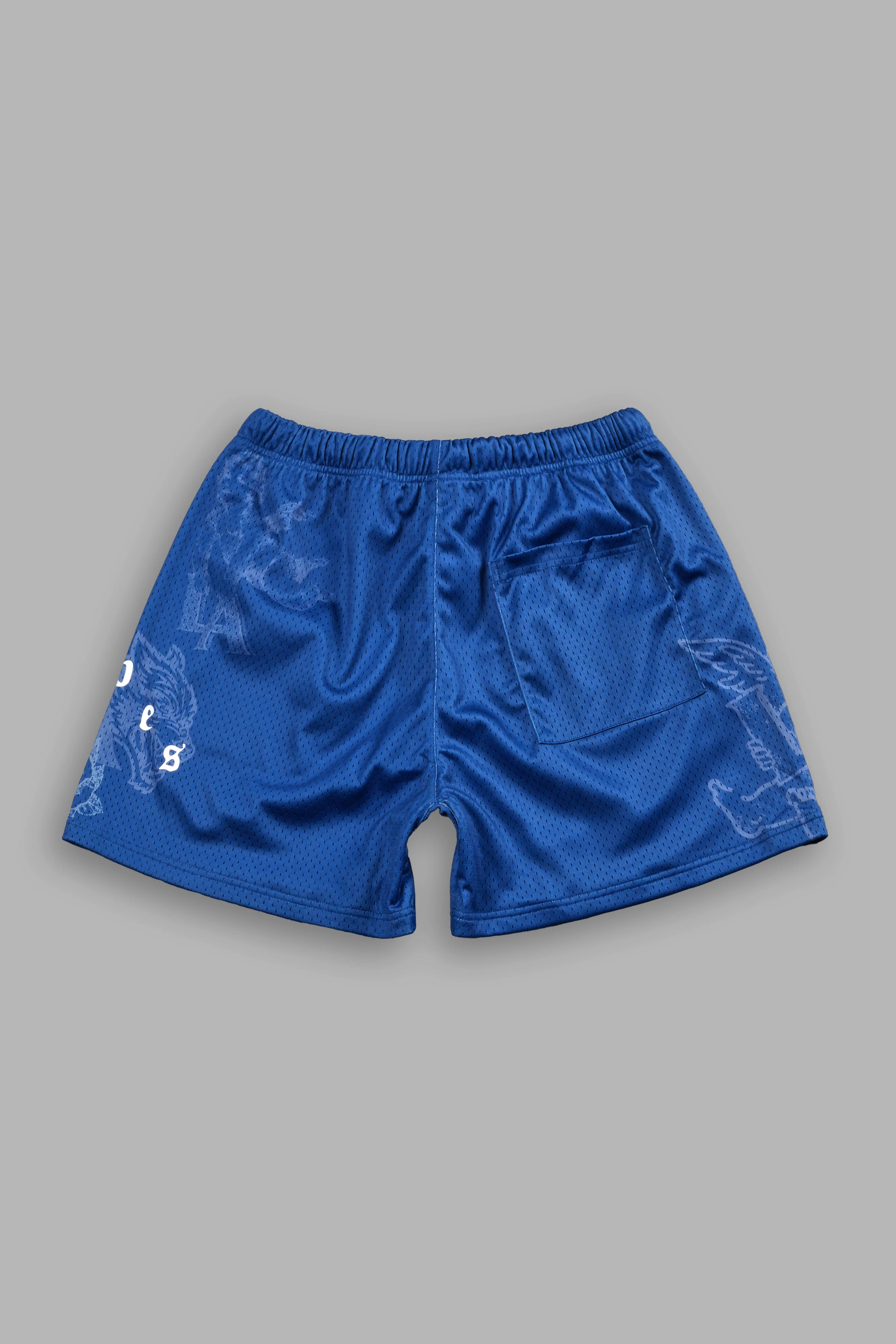 Homage To La Mesh Shorts in La Blue - Image 2