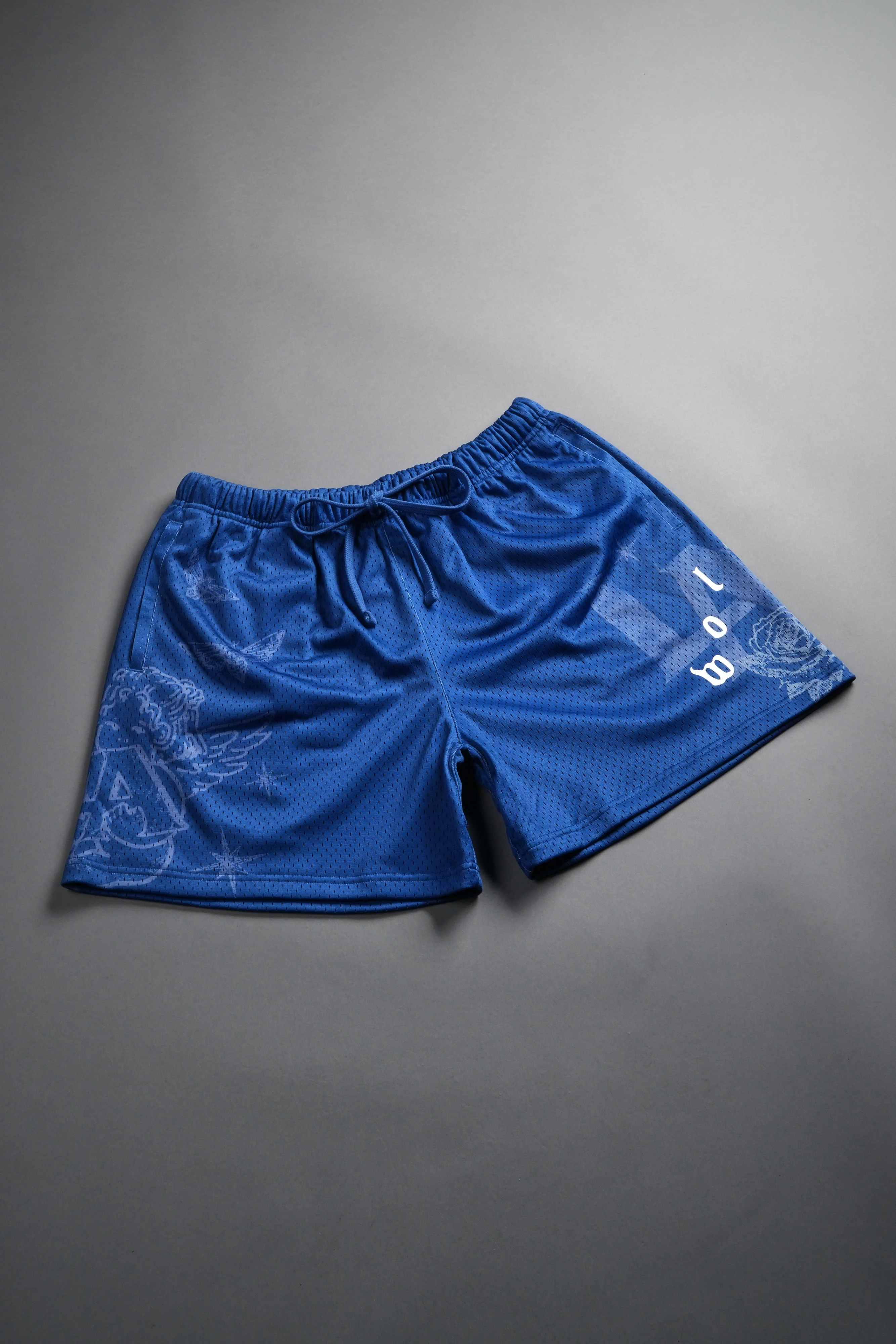 Homage To La Mesh Shorts in La Blue - Image 3