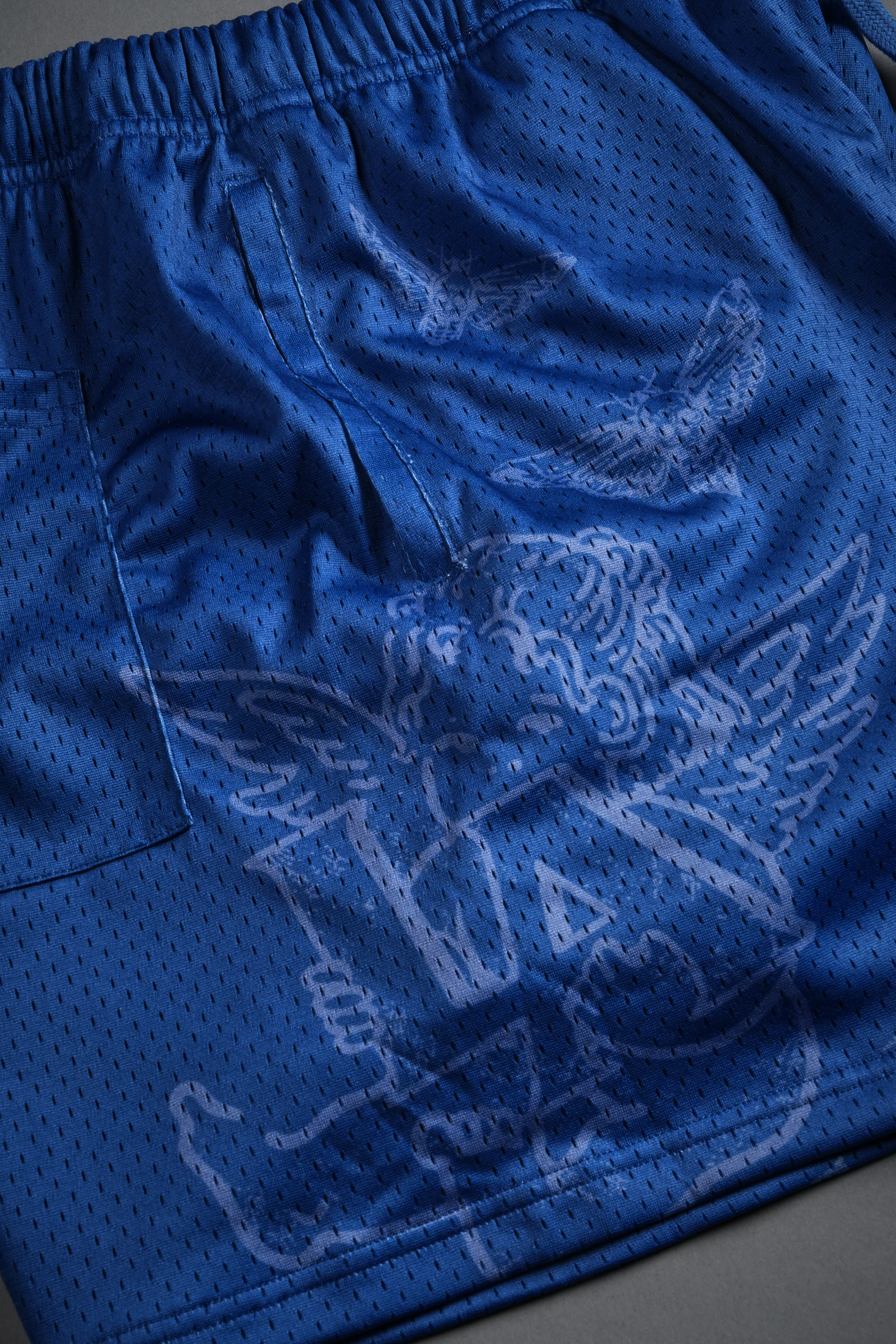 Homage To La Mesh Shorts in La Blue - Image 7