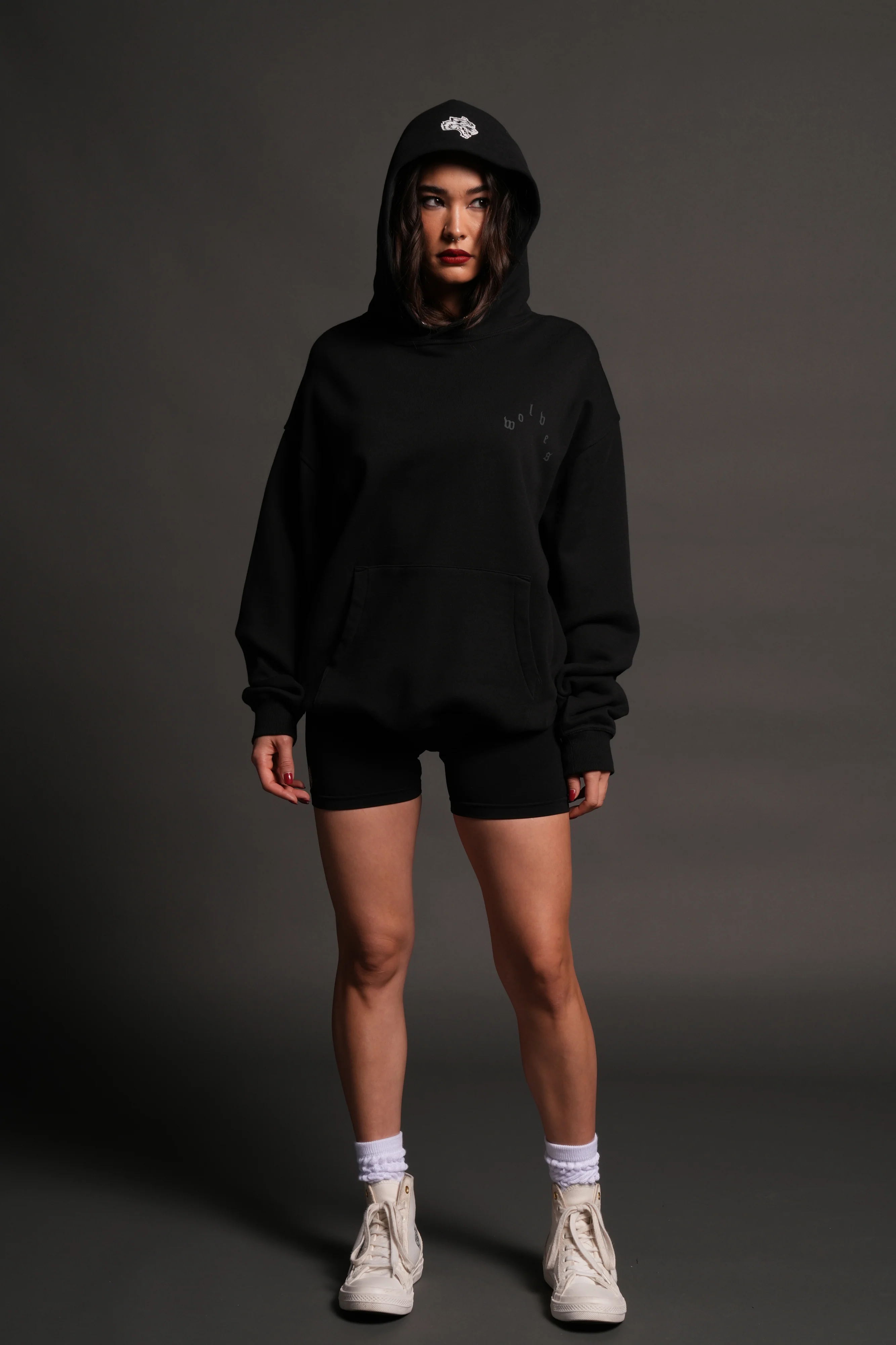 Homage To La Pierce Hoodie in Black - Image 11
