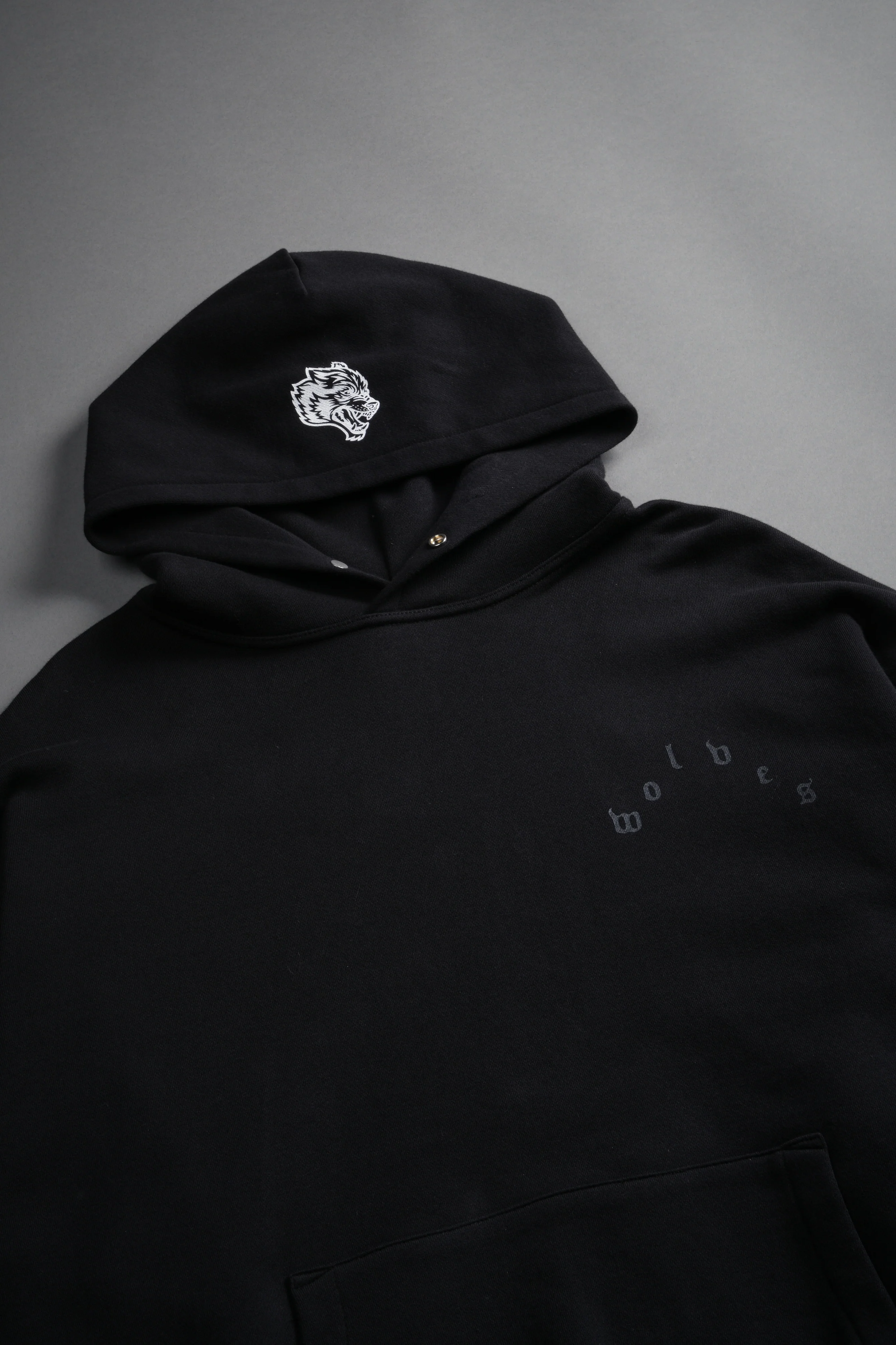 Homage To La Pierce Hoodie in Black - Image 15