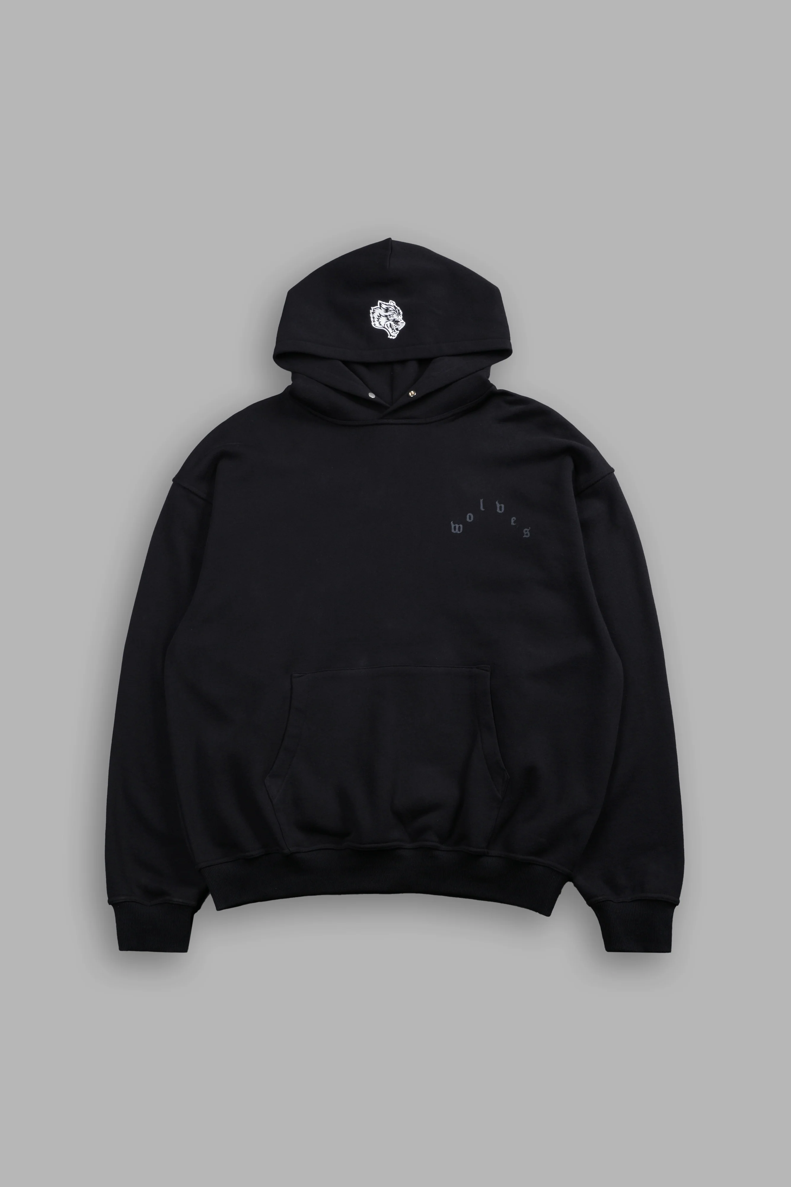 Homage To La Pierce Hoodie in Black - Image 3