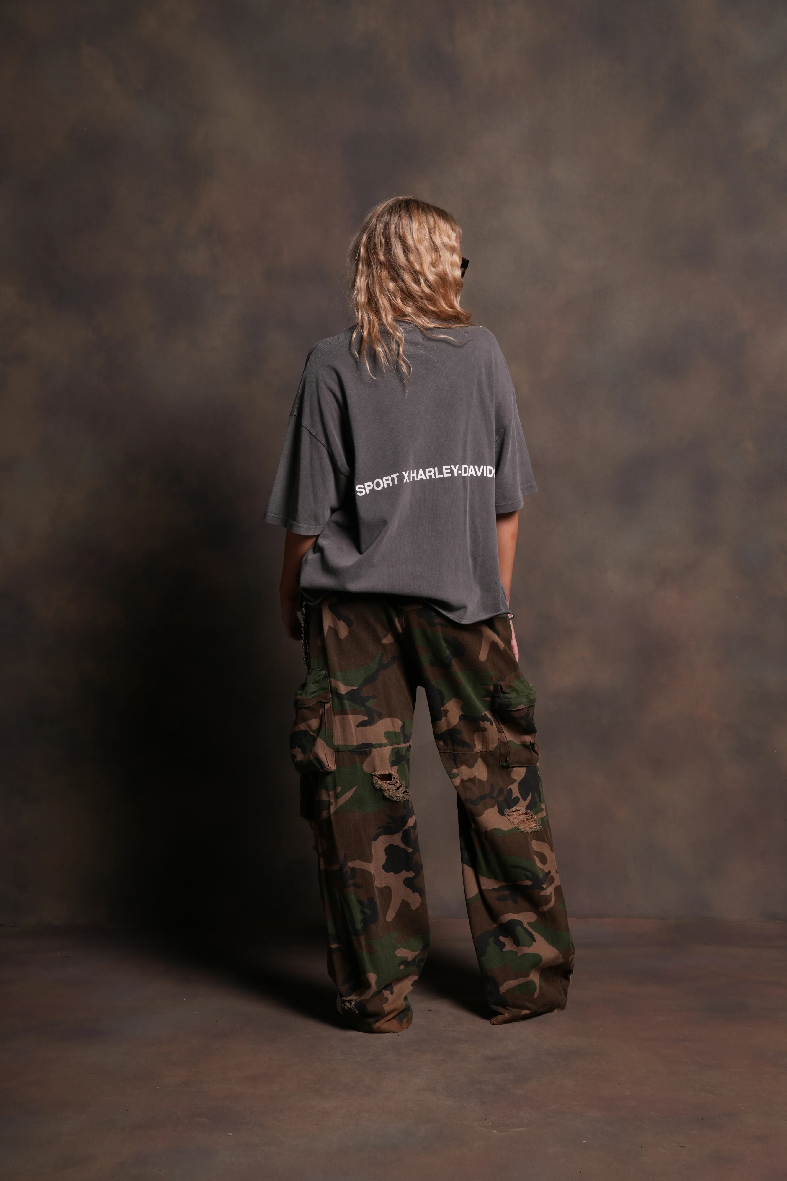 Inferno Shield Premium Unisex Raw Hem "Box Cut" Tee in Slate Gray - Image 6