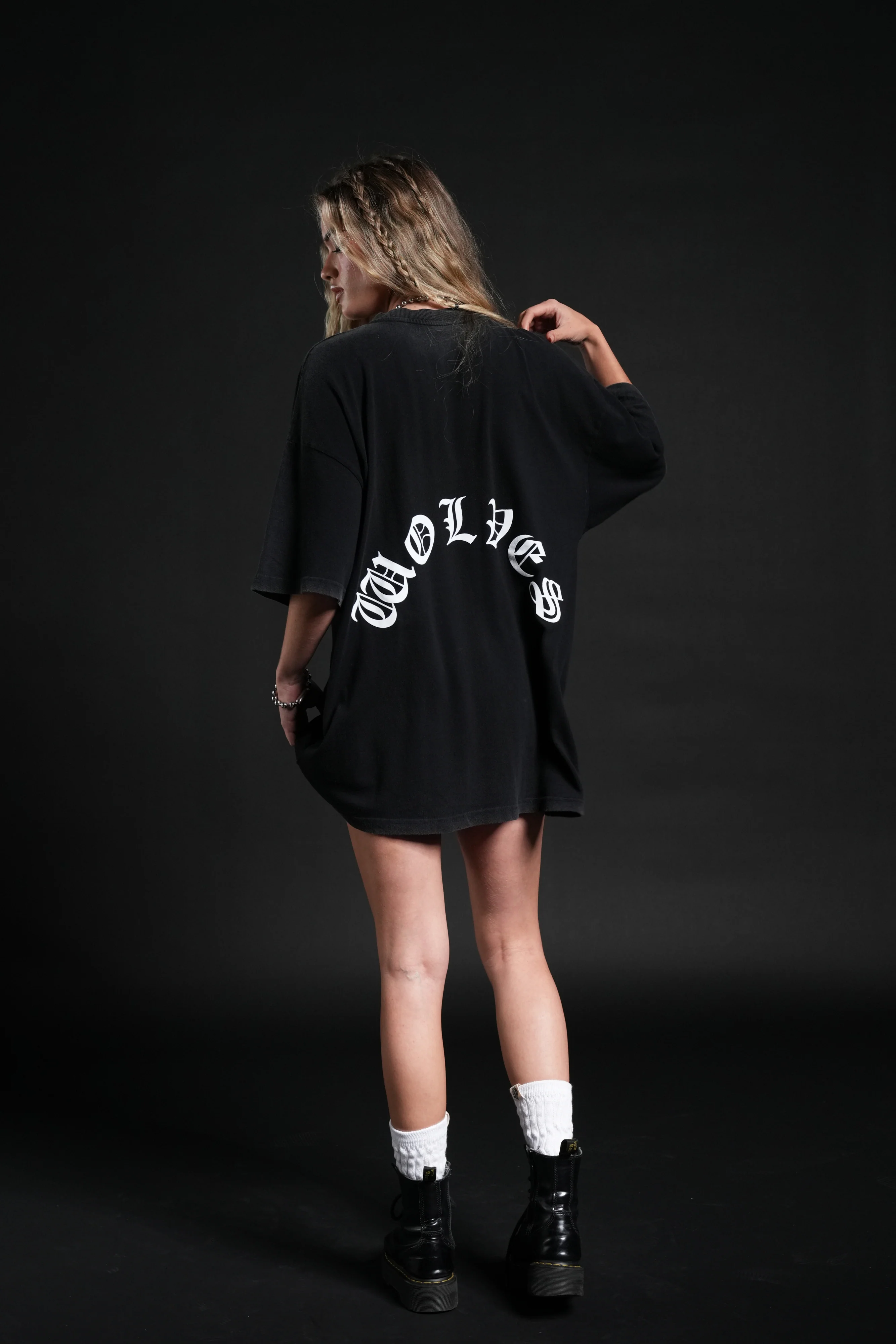 Inner Darkness Premium Oversized Tee in Black - Image 11