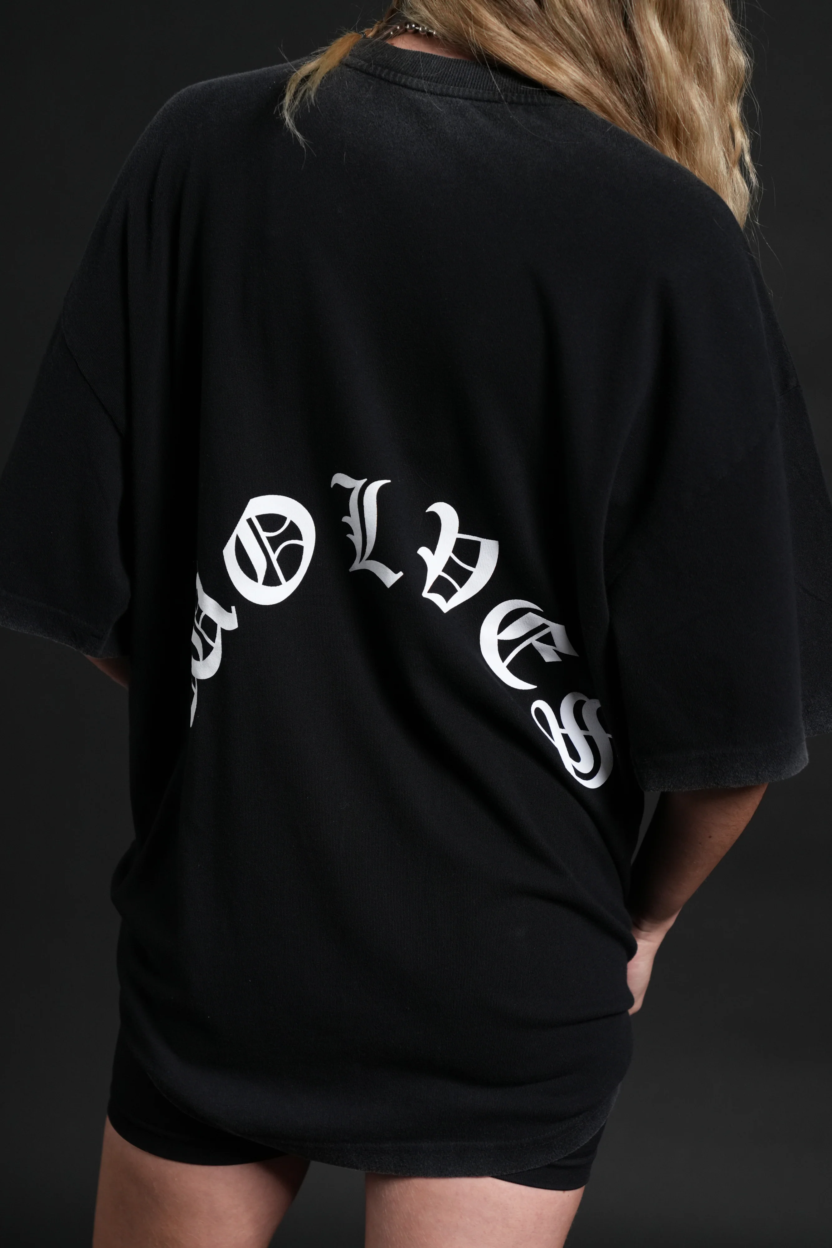 Inner Darkness Premium Oversized Tee in Black - Image 13