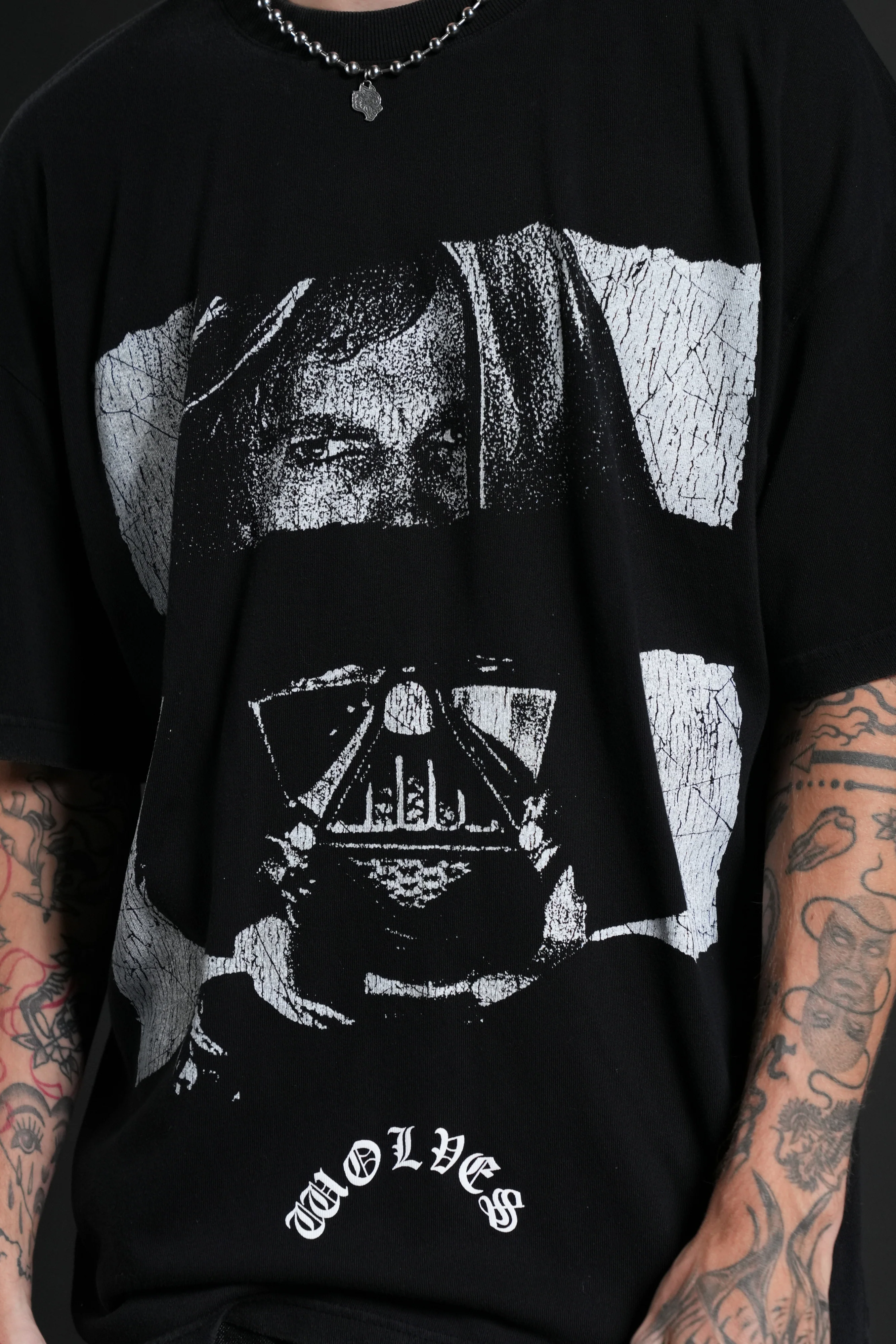 Inner Darkness Premium Oversized Tee in Black - Image 7