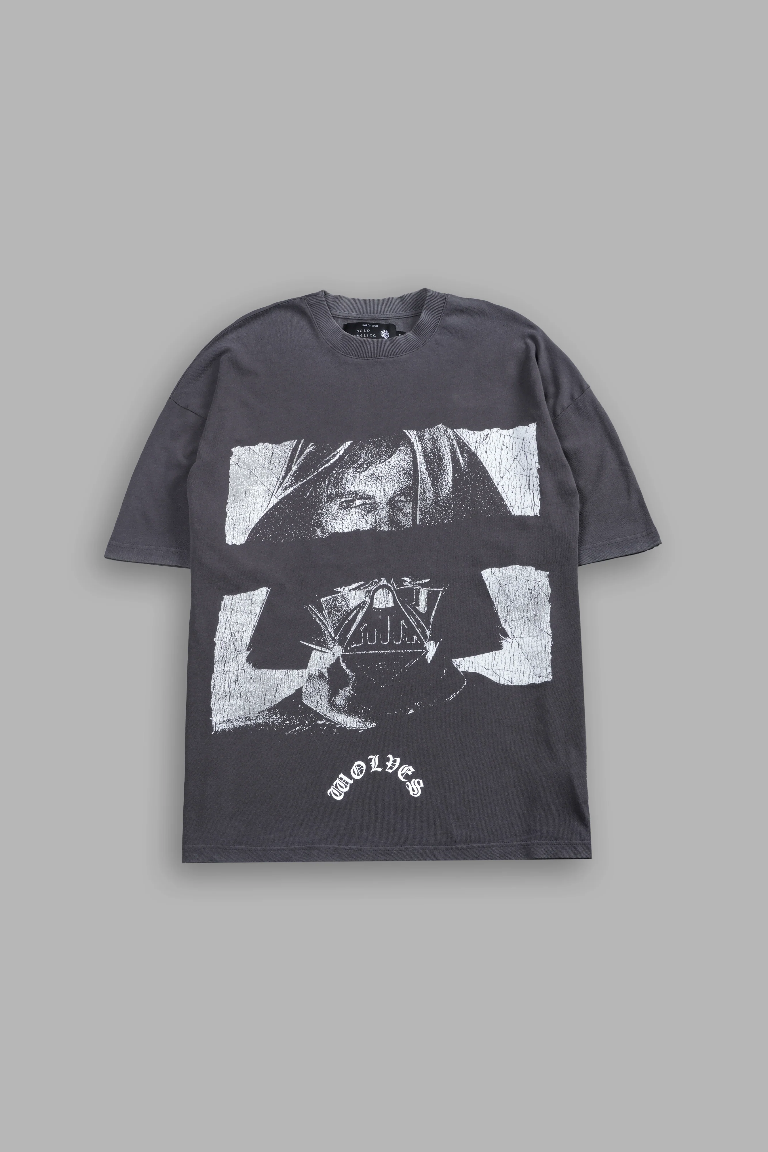 Inner Darkness Premium Oversized Tee in Wolf Gray