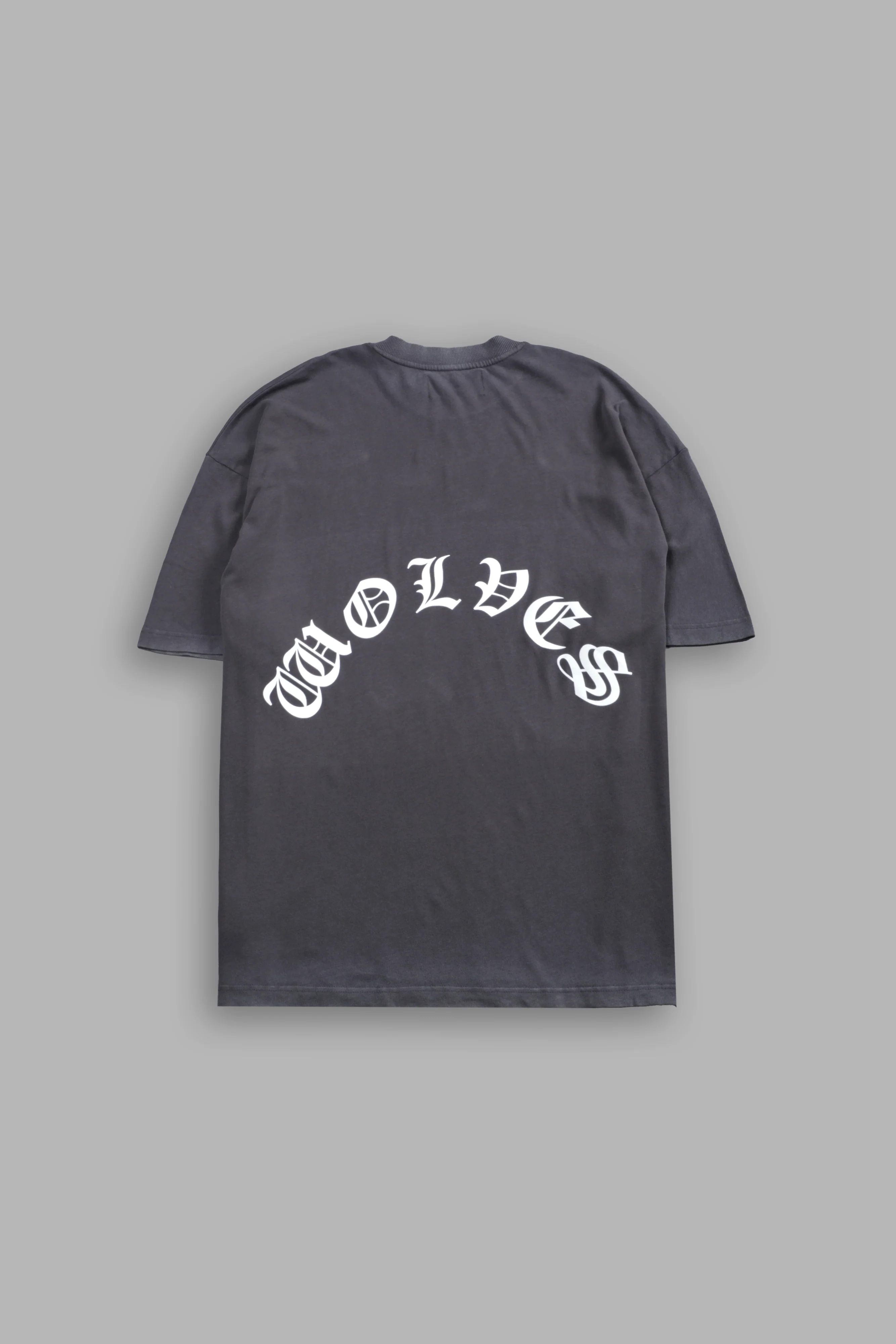 Inner Darkness Premium Oversized Tee in Wolf Gray - Image 2