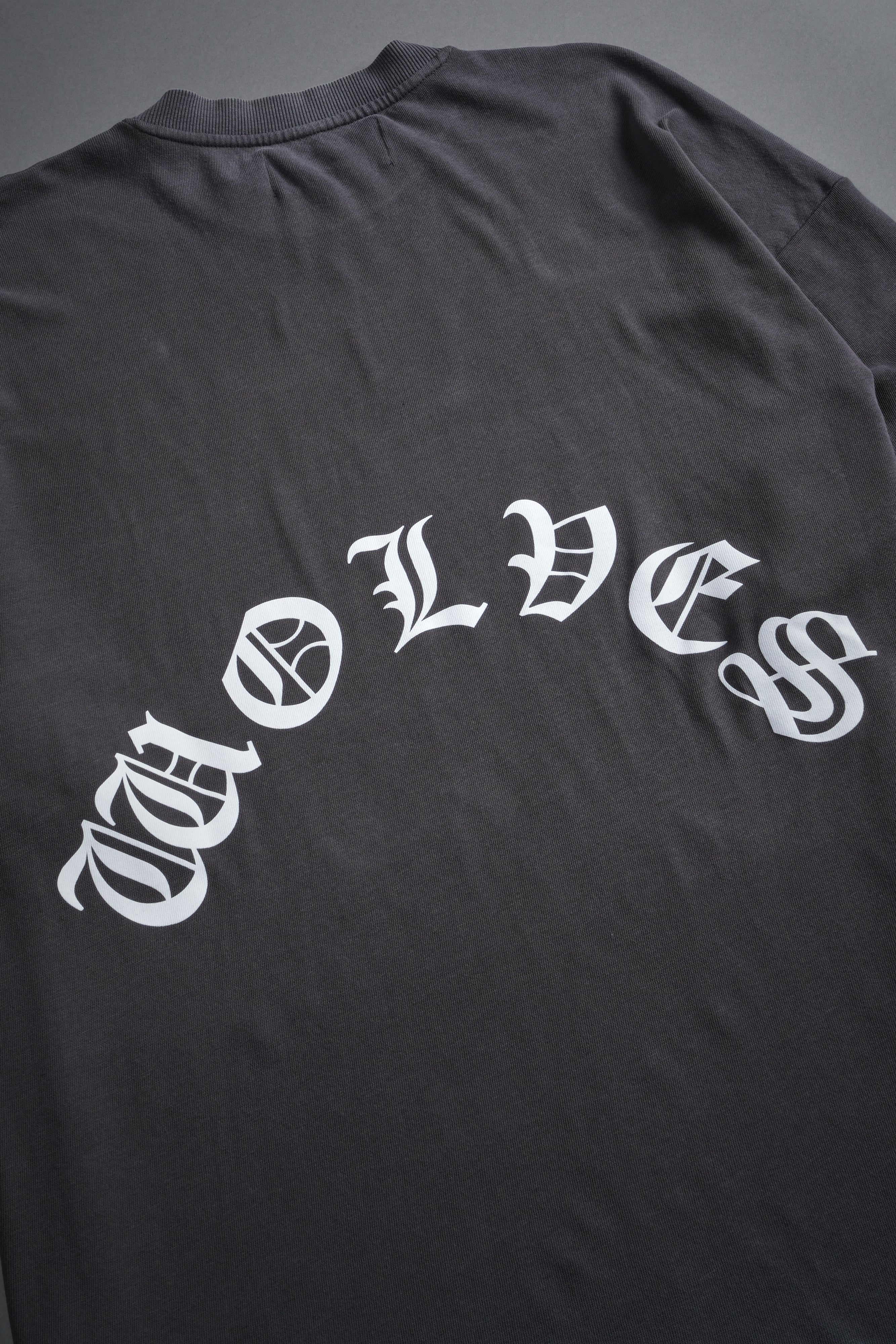Inner Darkness Premium Oversized Tee in Wolf Gray - Image 4