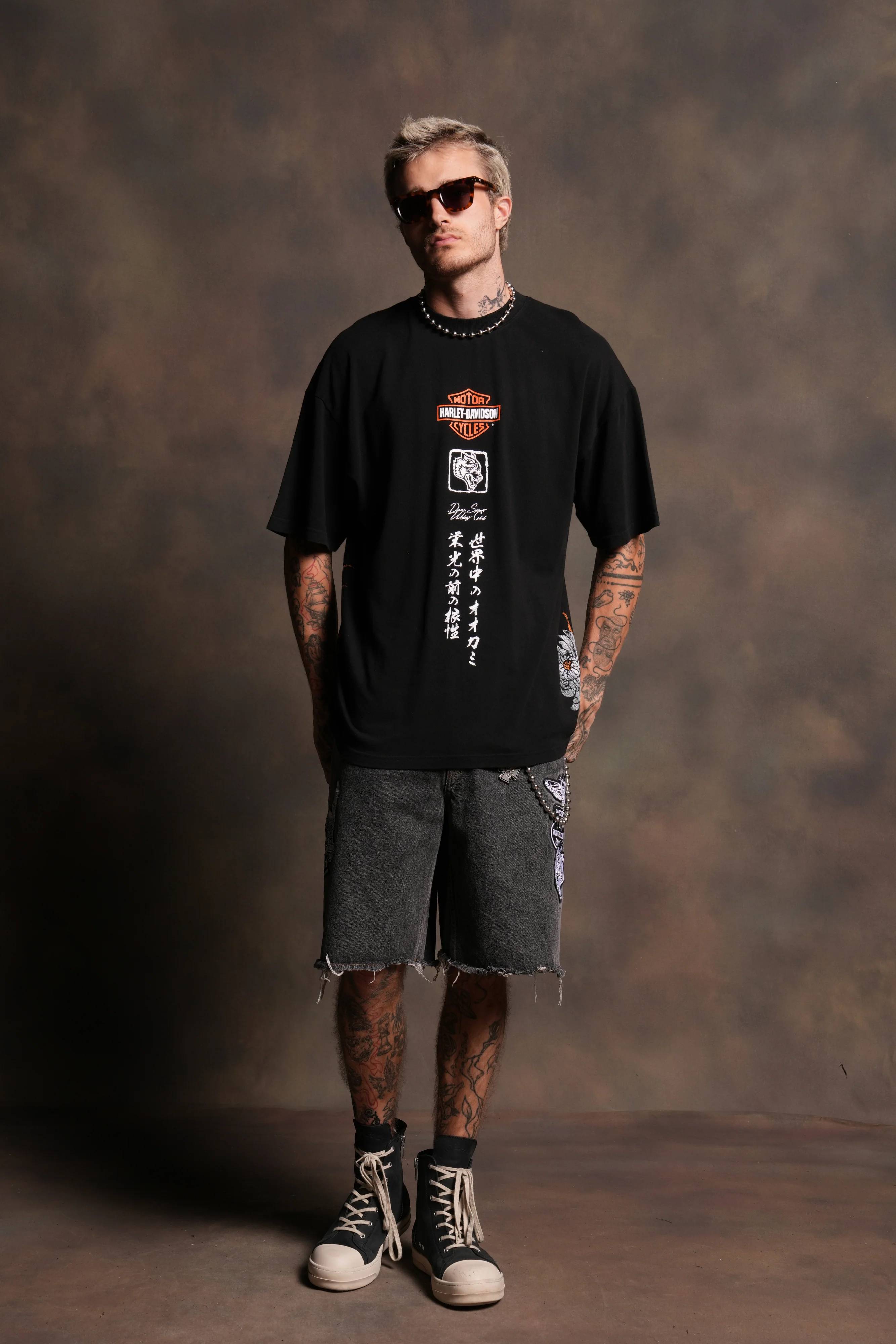 Iron Bushido Side-By-Side Series Premium Tee in Black - Image 5