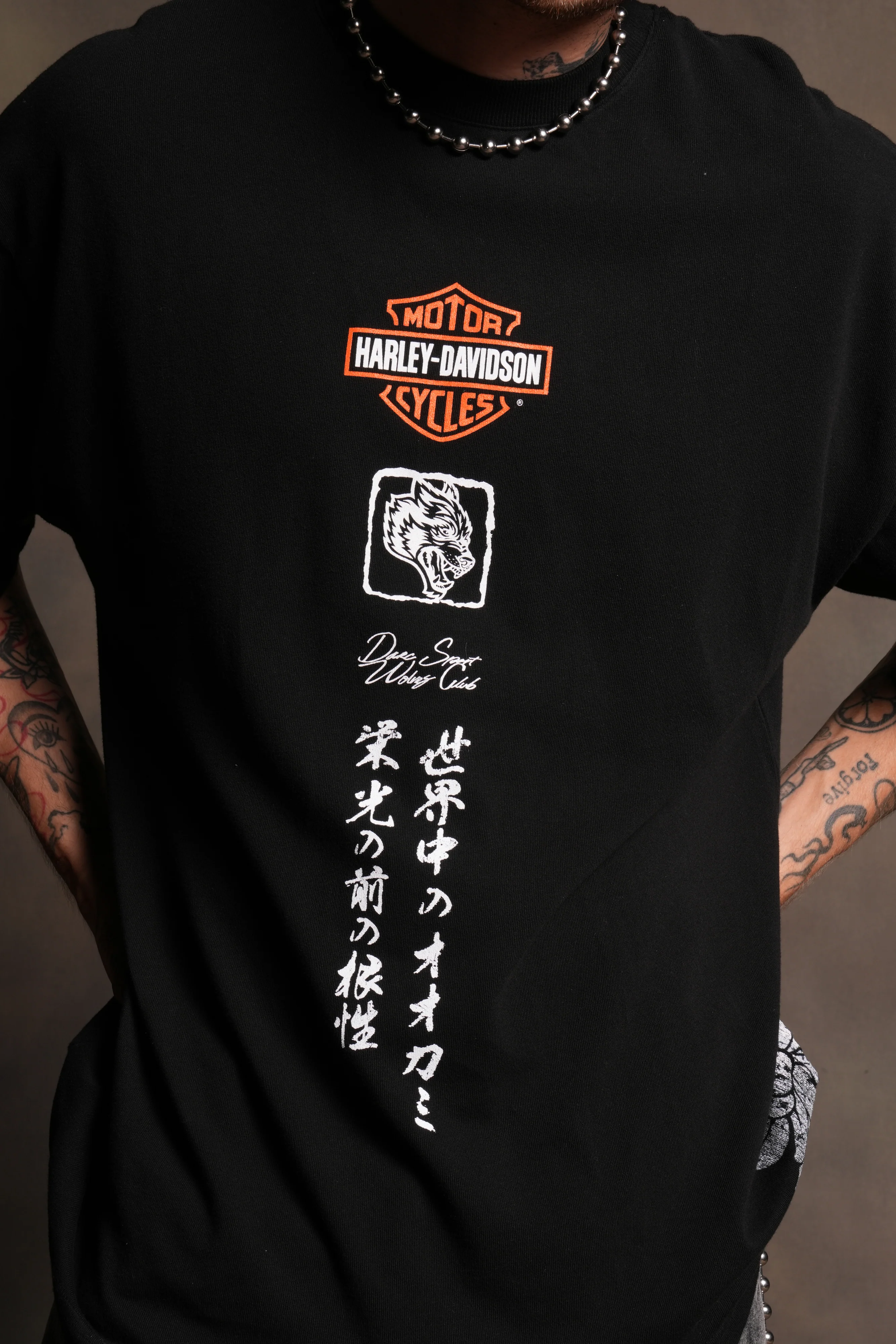 Iron Bushido Side-By-Side Series Premium Tee in Black - Image 7