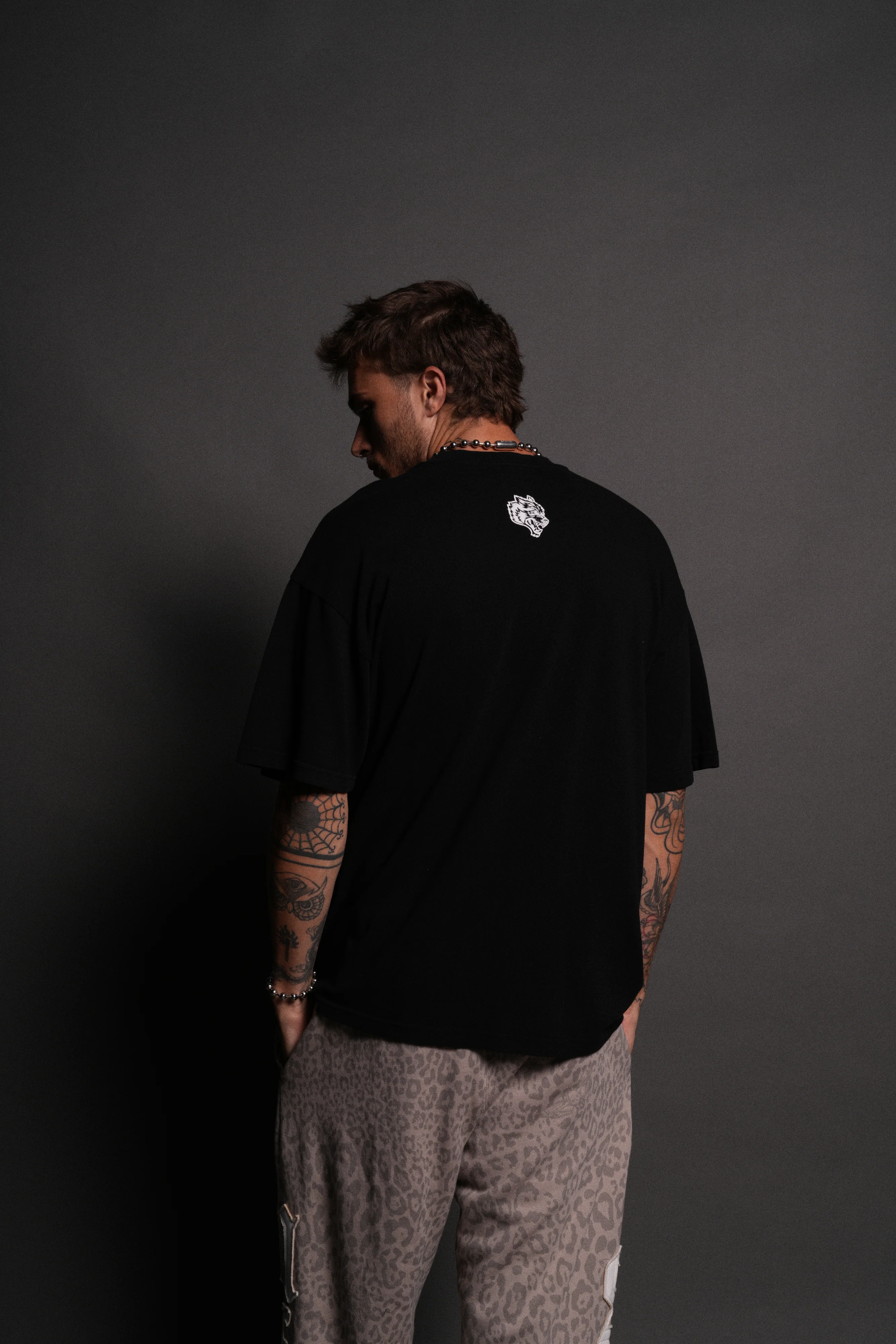 Iron Pack "Premium" Oversized Tee in Black - Image 4