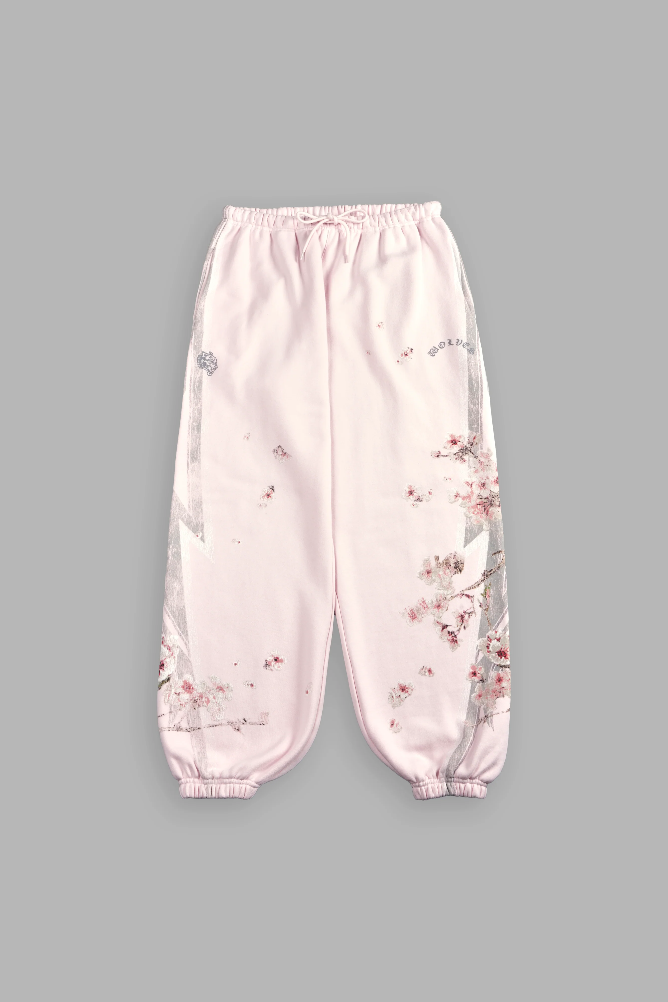 Iron Sakura Lightweight Lounger Sweat Pants in Blush Pink - Image 6