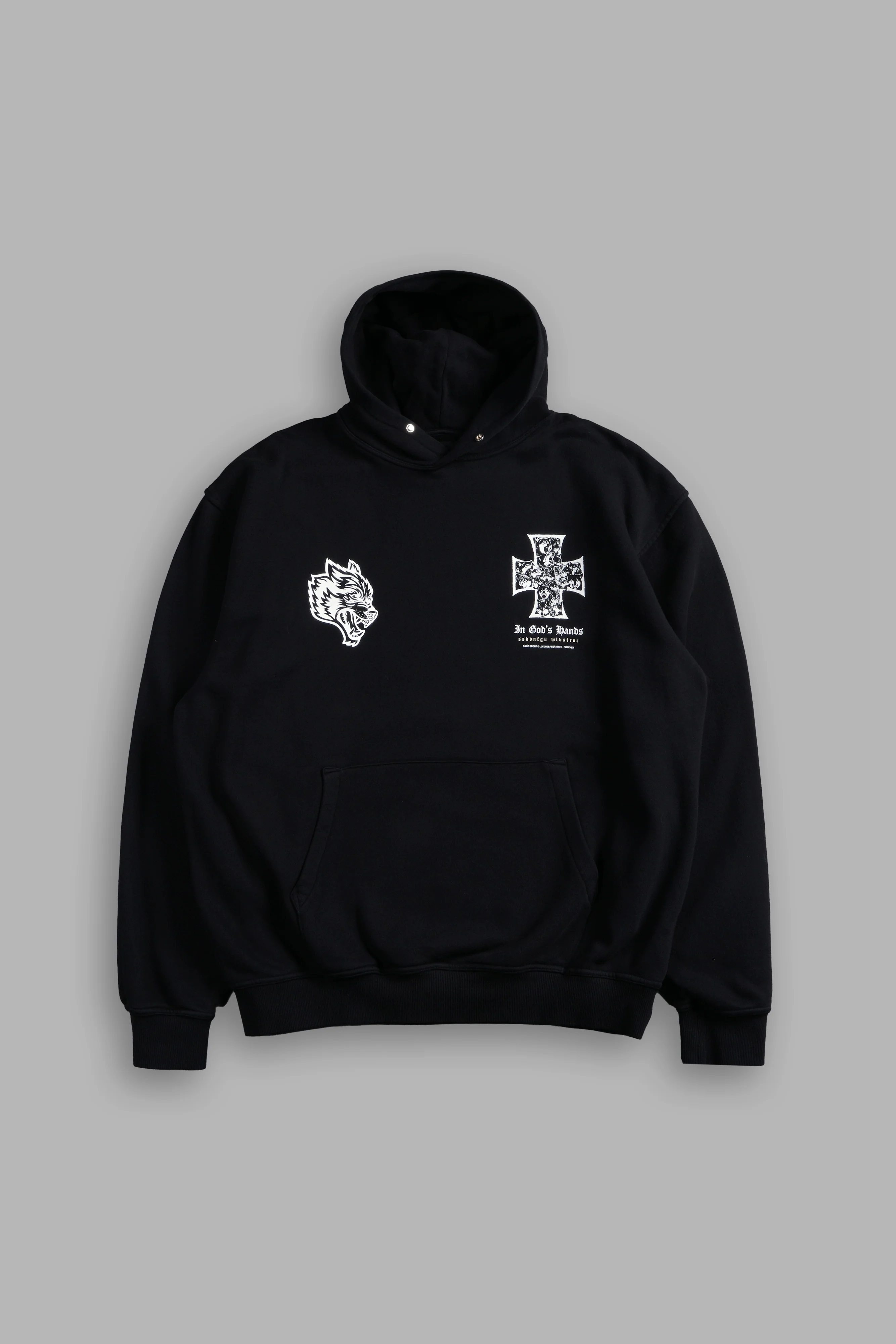 Iron Wolf Pack "Pierce" Hoodie in Black - Image 3
