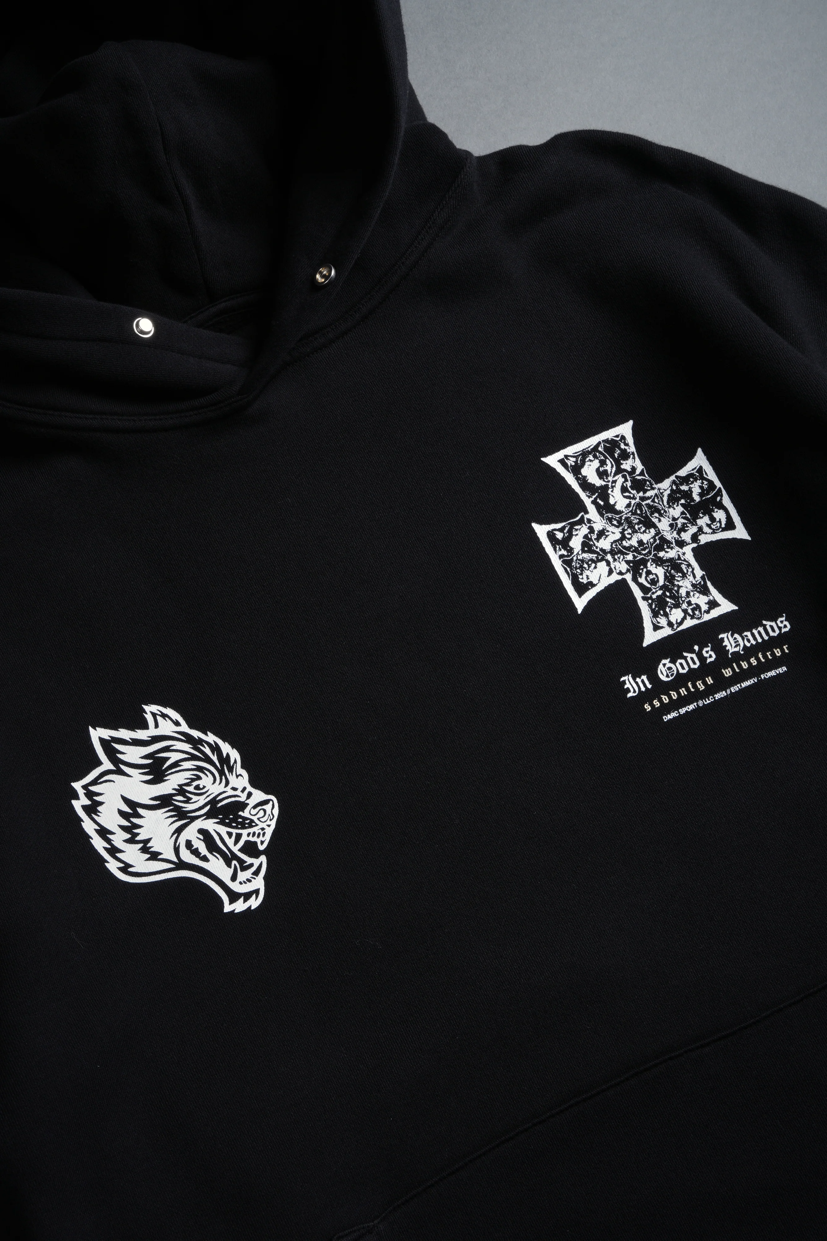 Iron Wolf Pack "Pierce" Hoodie in Black - Image 9