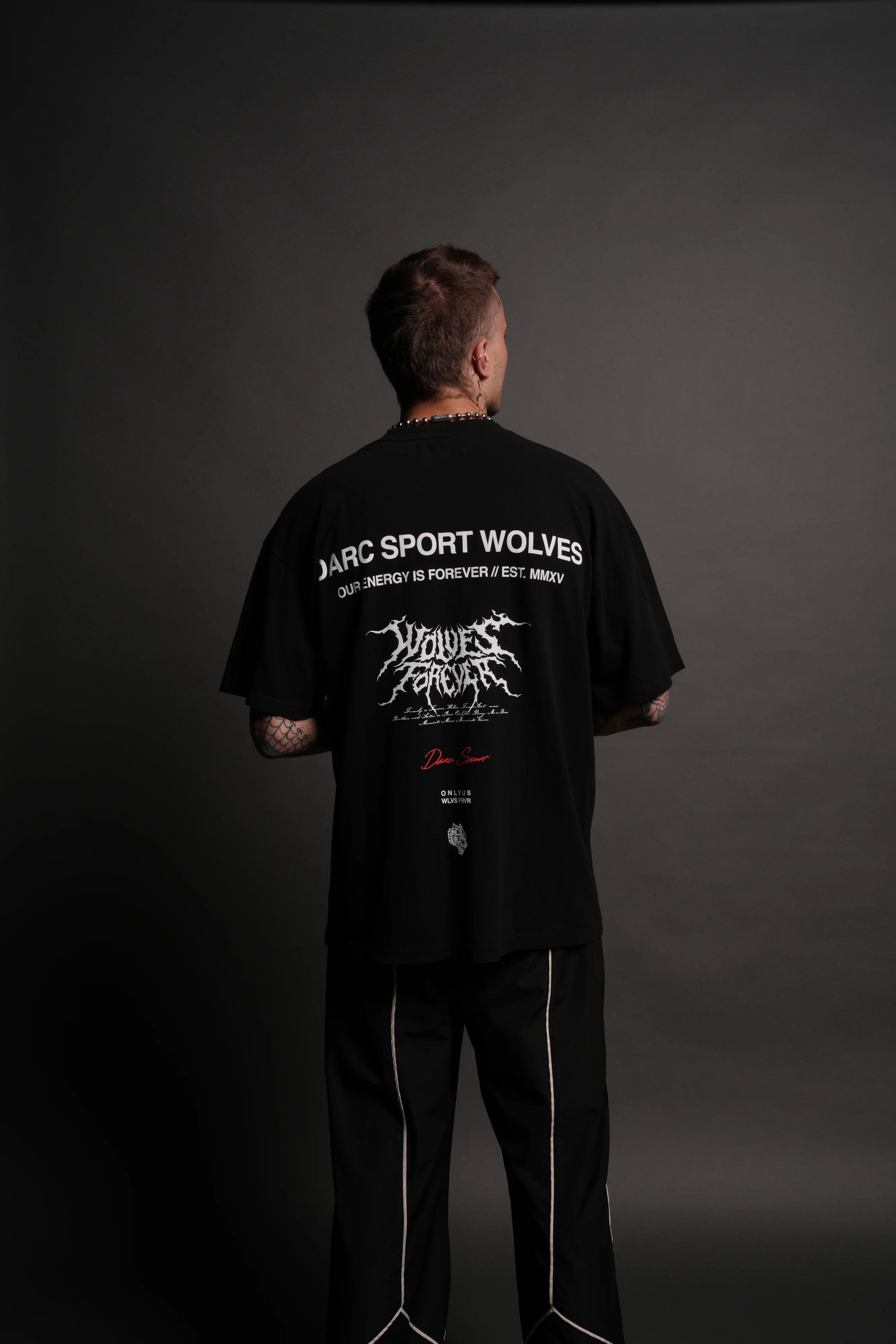 Itachi Forever "Premium" Oversized Tee in Black - Image 2