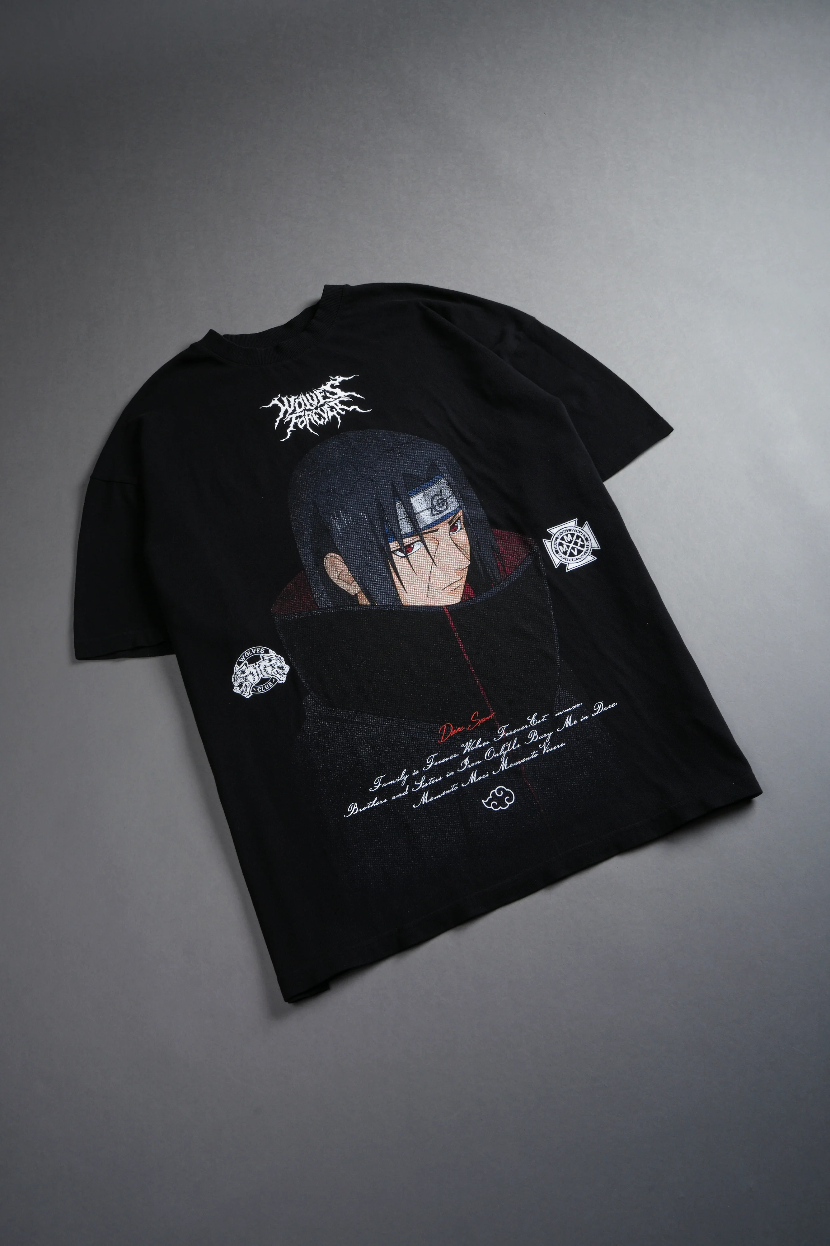Itachi Forever "Premium" Oversized Tee in Black - Image 9