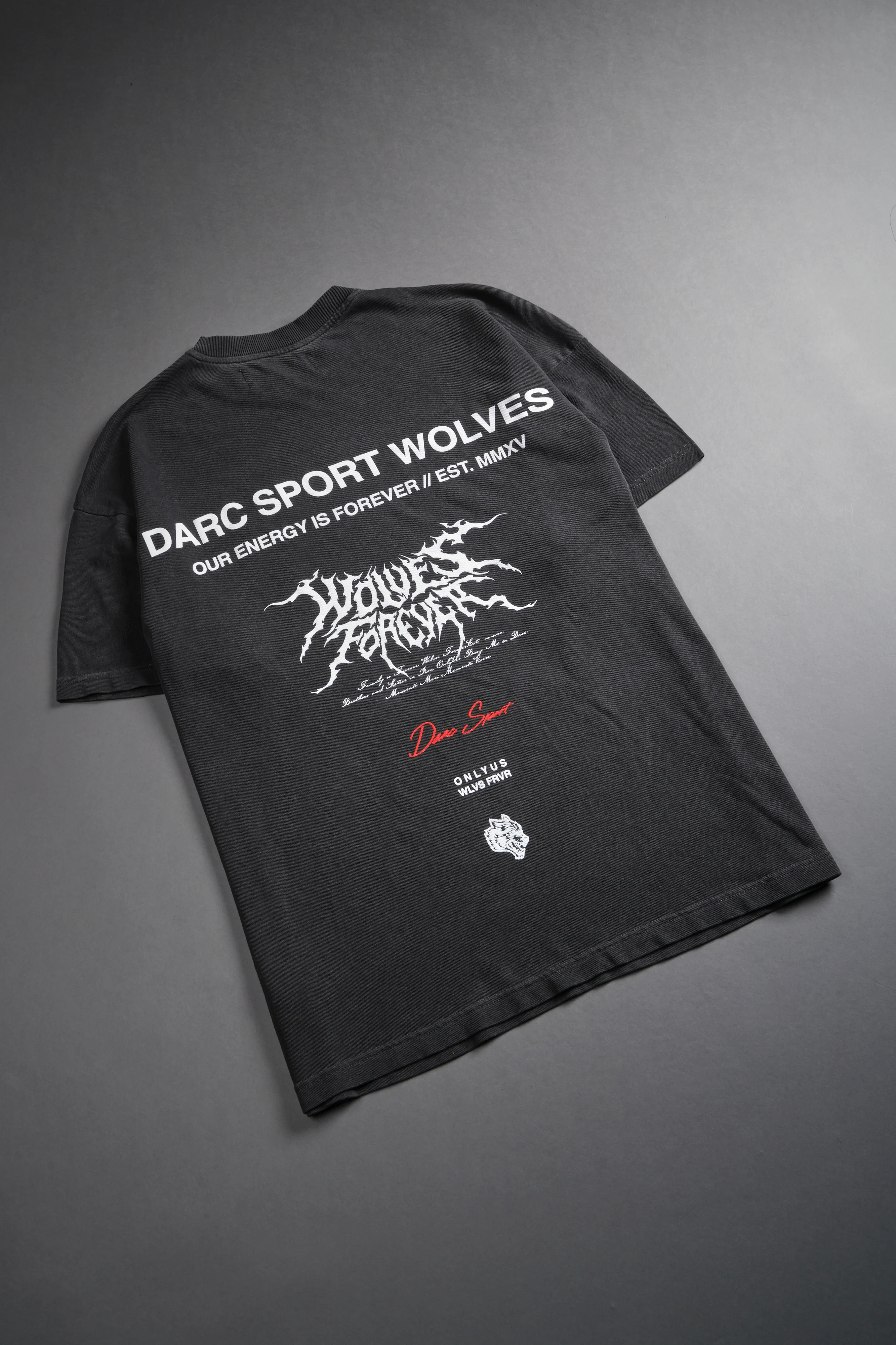Itachi Forever "Premium" Oversized Tee in Wolf Gray - Image 7