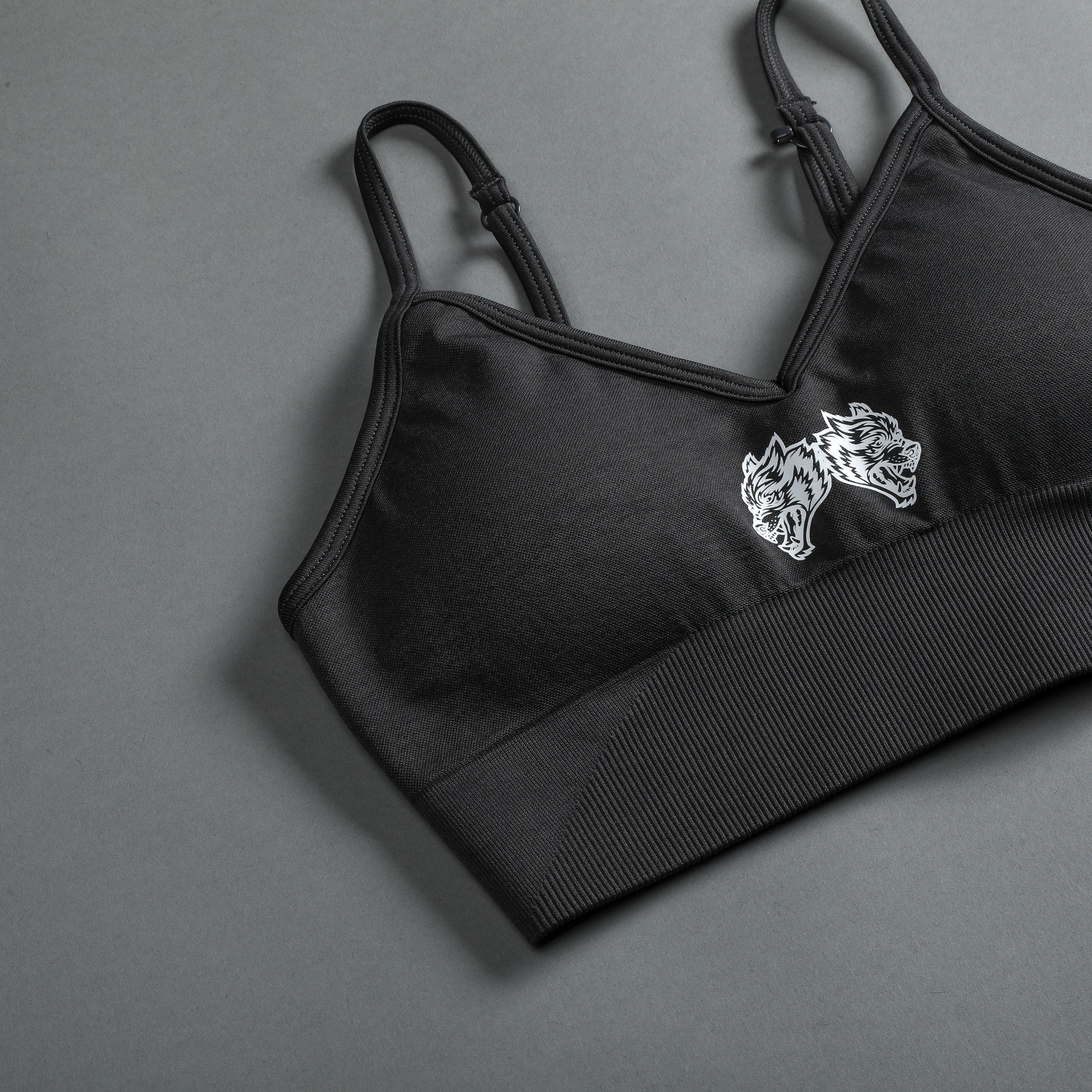 IYKYK Everson Seamless "Sports" Bra in Wolf Gray - Image 8