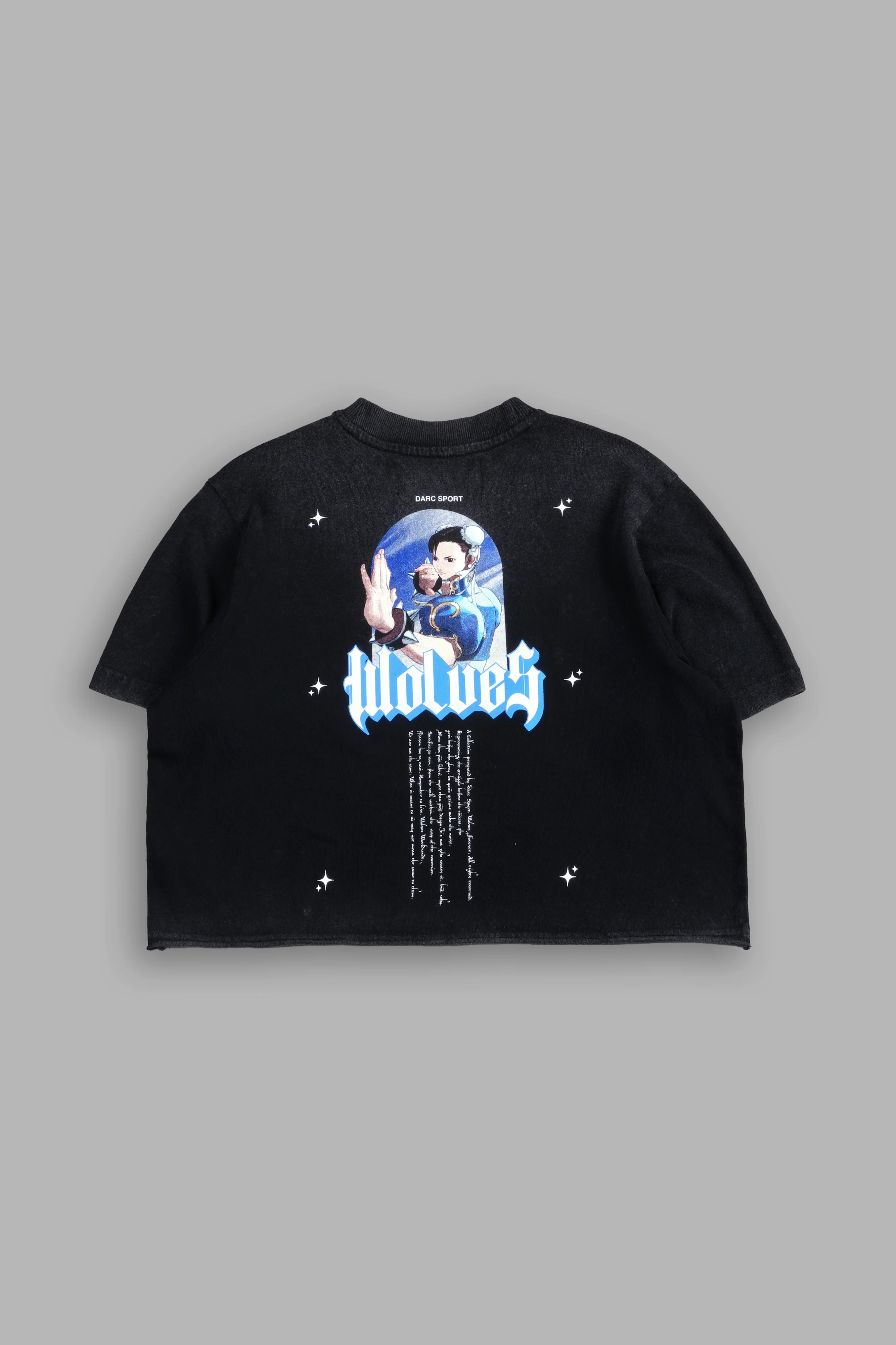 Kikoken Forever "Premium" (Cropped) Tee in Black - Image 6